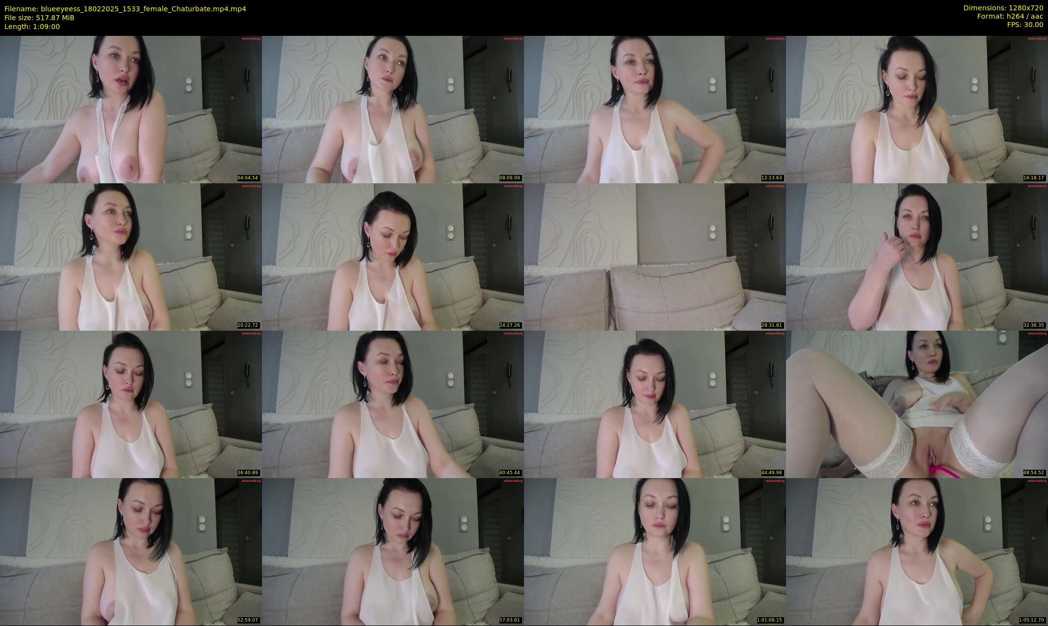 blueeyeess — 69 minute Chaturbate female cam show recording, 720p, Feb 18, 2025