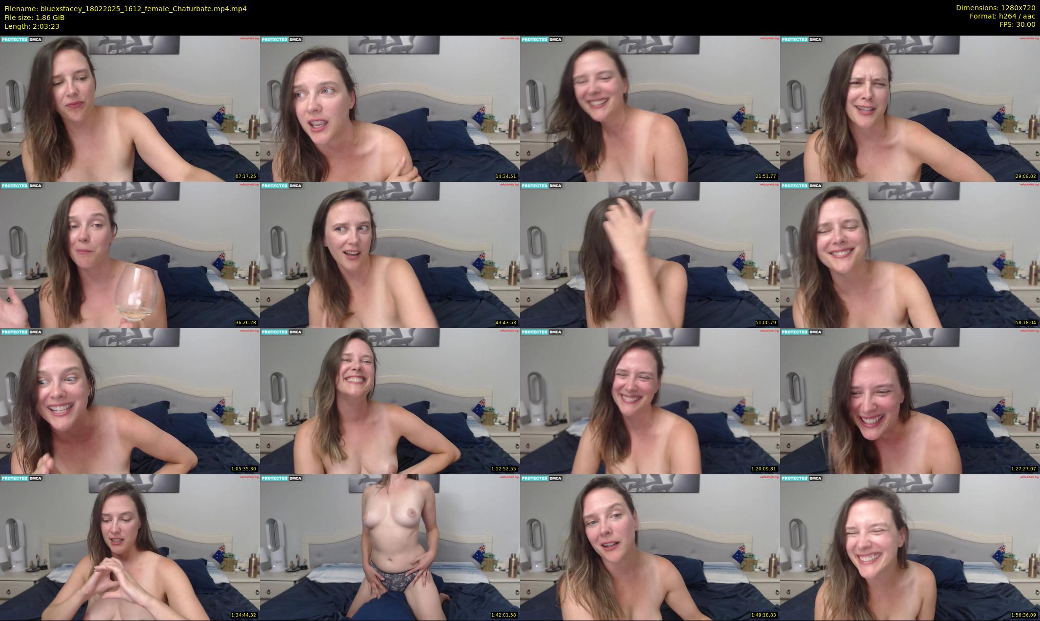 bluexstacey — 124 minute Chaturbate female cam show recording, 720p, Feb 18, 2025