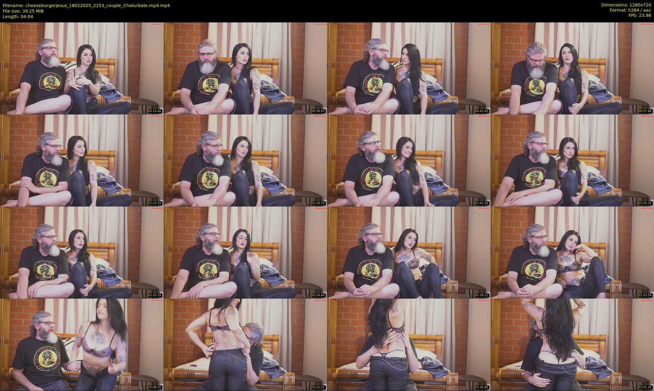 cheeseburgerjesus — 5 minute Chaturbate couple cam show recording, 720p, Feb 18, 2025