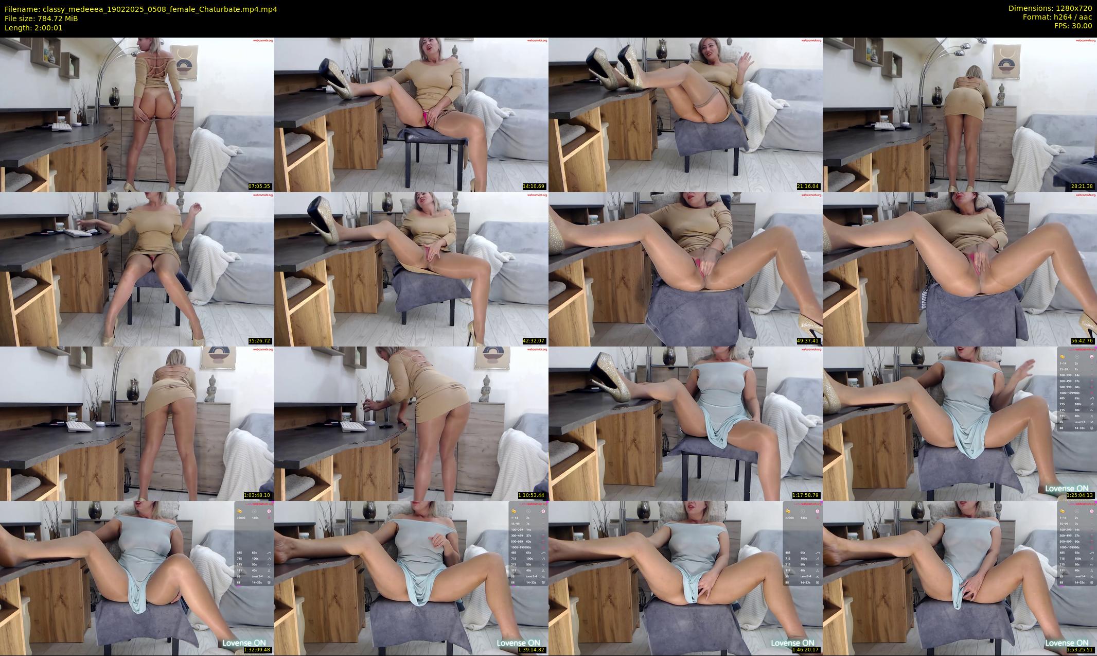 classy_medeeea — 121 minute Chaturbate female cam show recording, 720p, Feb 19, 2025