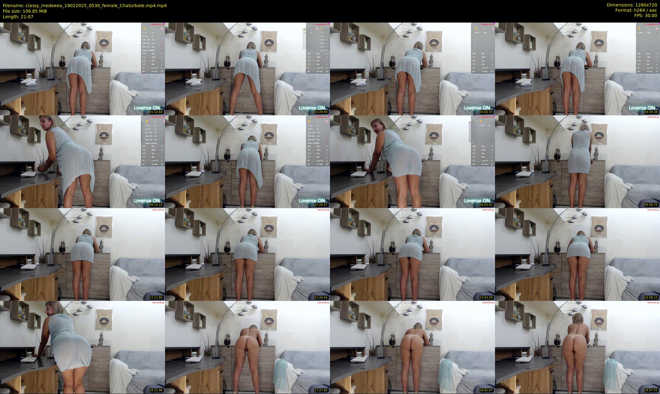 classy_medeeea — 22 minute Chaturbate female cam show recording, 720p, Feb 19, 2025