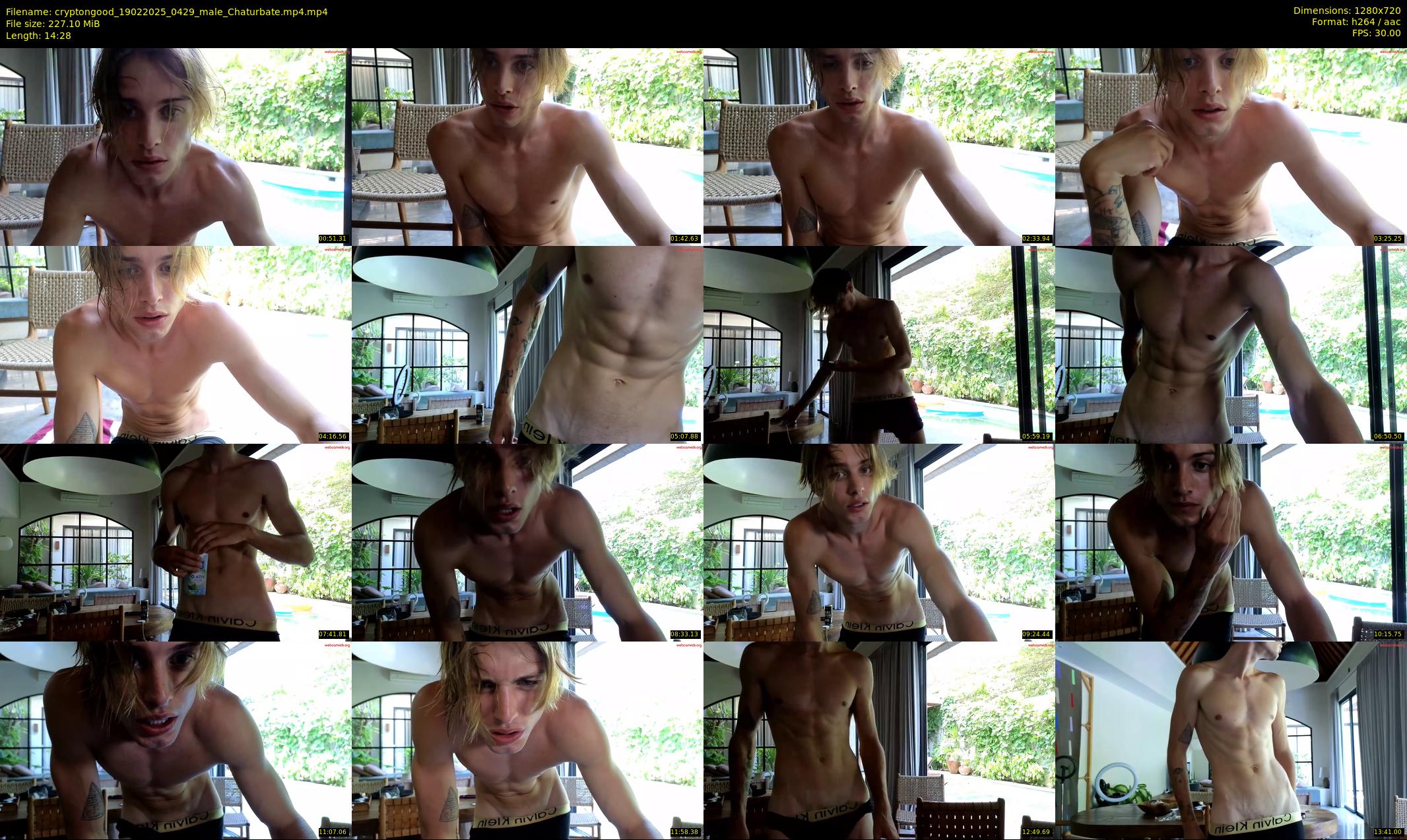 cryptongood — 15 minute Chaturbate male cam show recording, 720p, Feb 19, 2025
