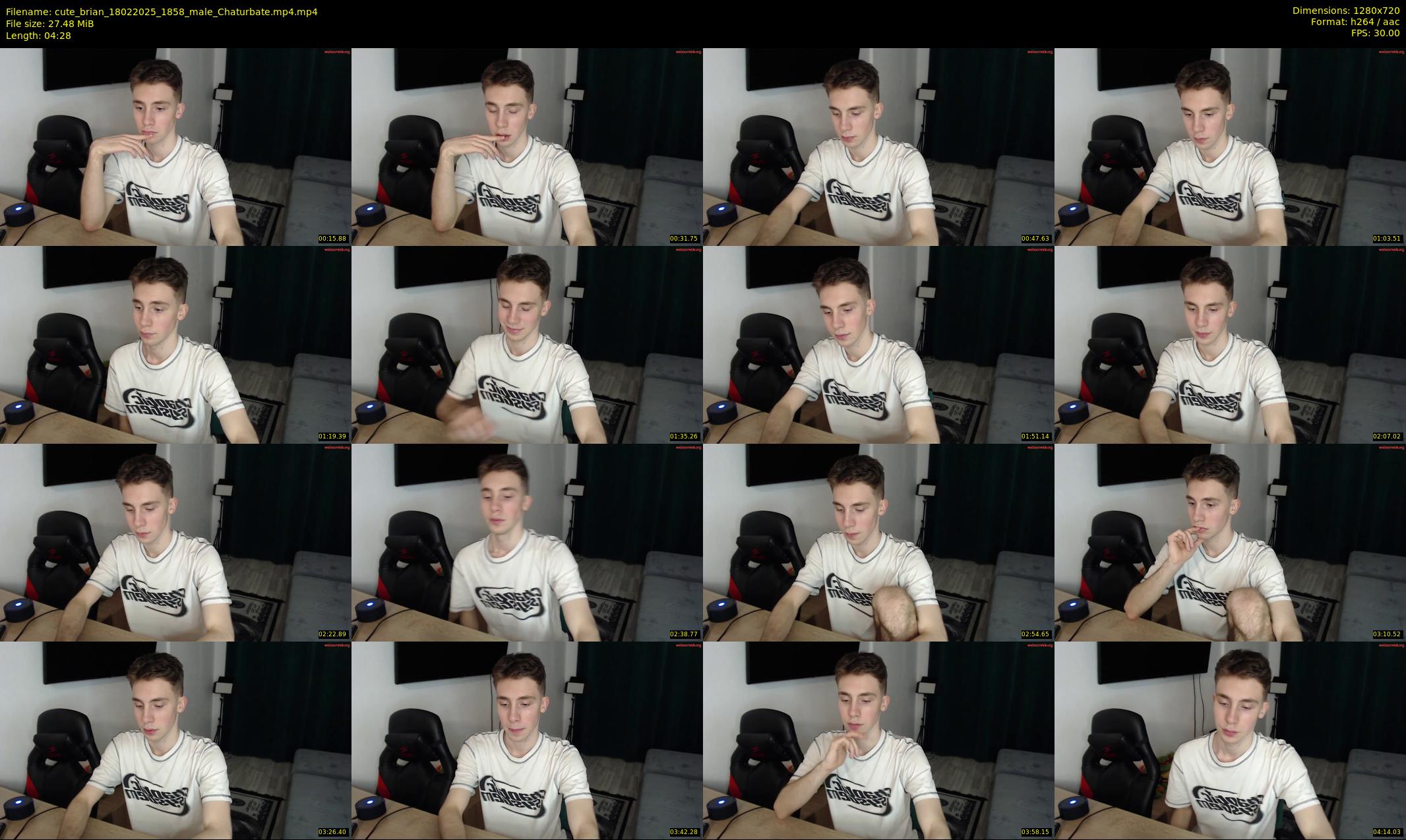 cute_brian — 5 minute Chaturbate male cam show recording, 720p, Feb 18, 2025