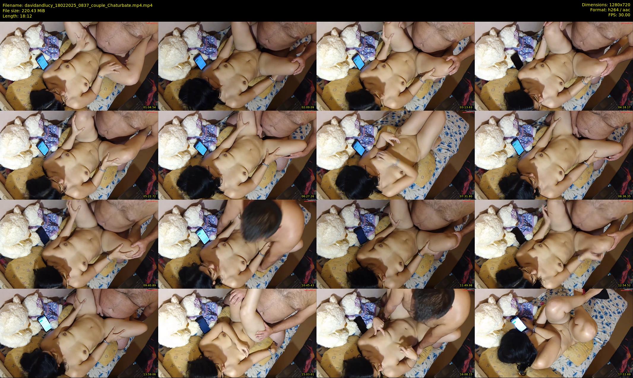 davidandlucy — 19 minute Chaturbate couple cam show recording, 720p, Feb 18, 2025