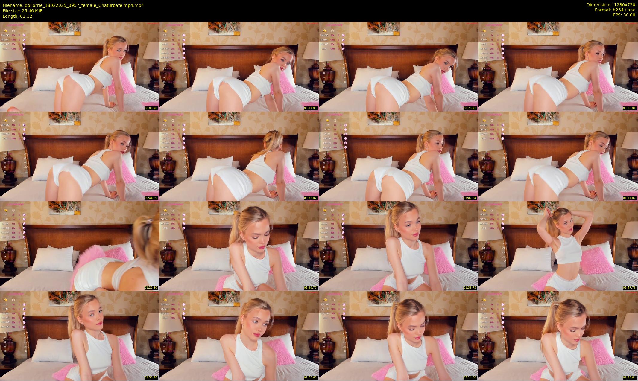 dollorrie — 3 minute Chaturbate couple cam show recording, 720p, Feb 18, 2025