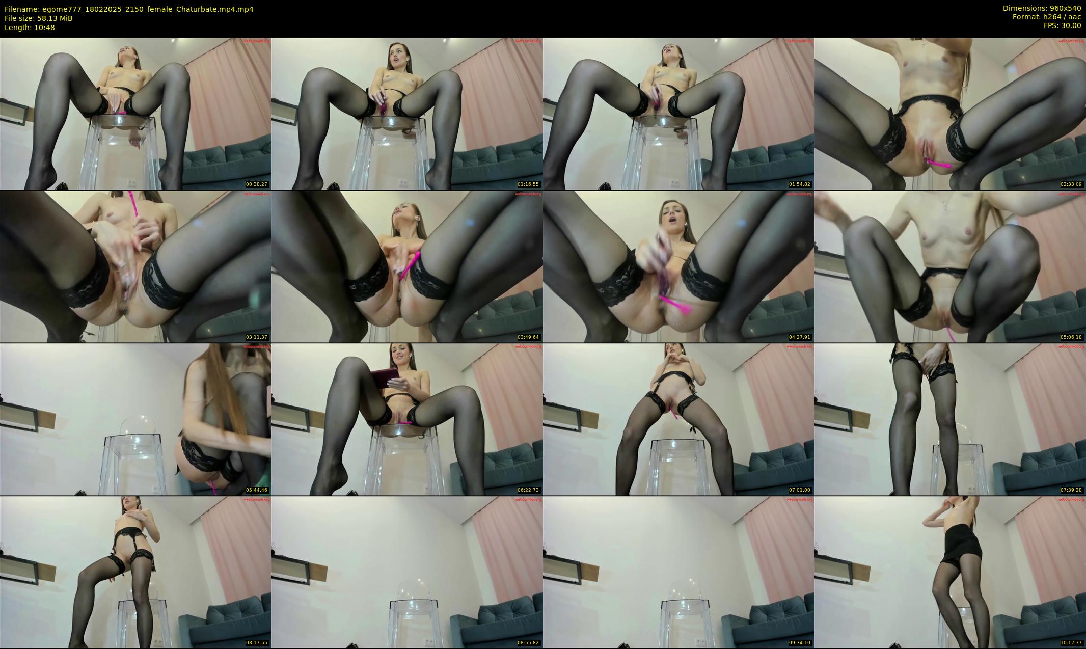 egome777 — 11 minute Chaturbate female cam show recording, 480p, Feb 18, 2025