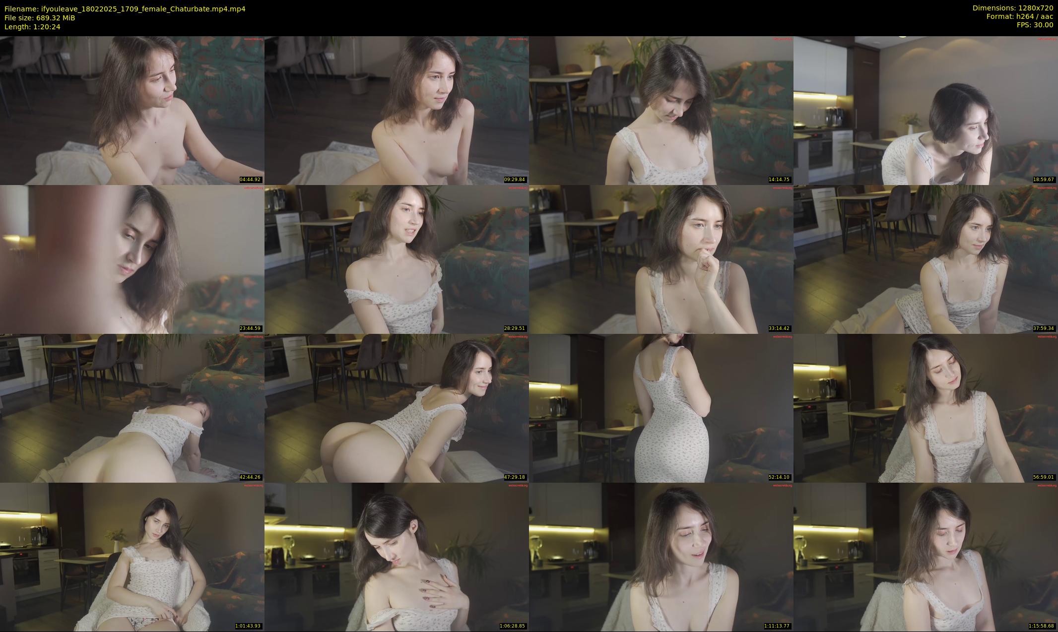 ifyouleave — 81 minute Chaturbate female cam show recording, 720p, Feb 18, 2025