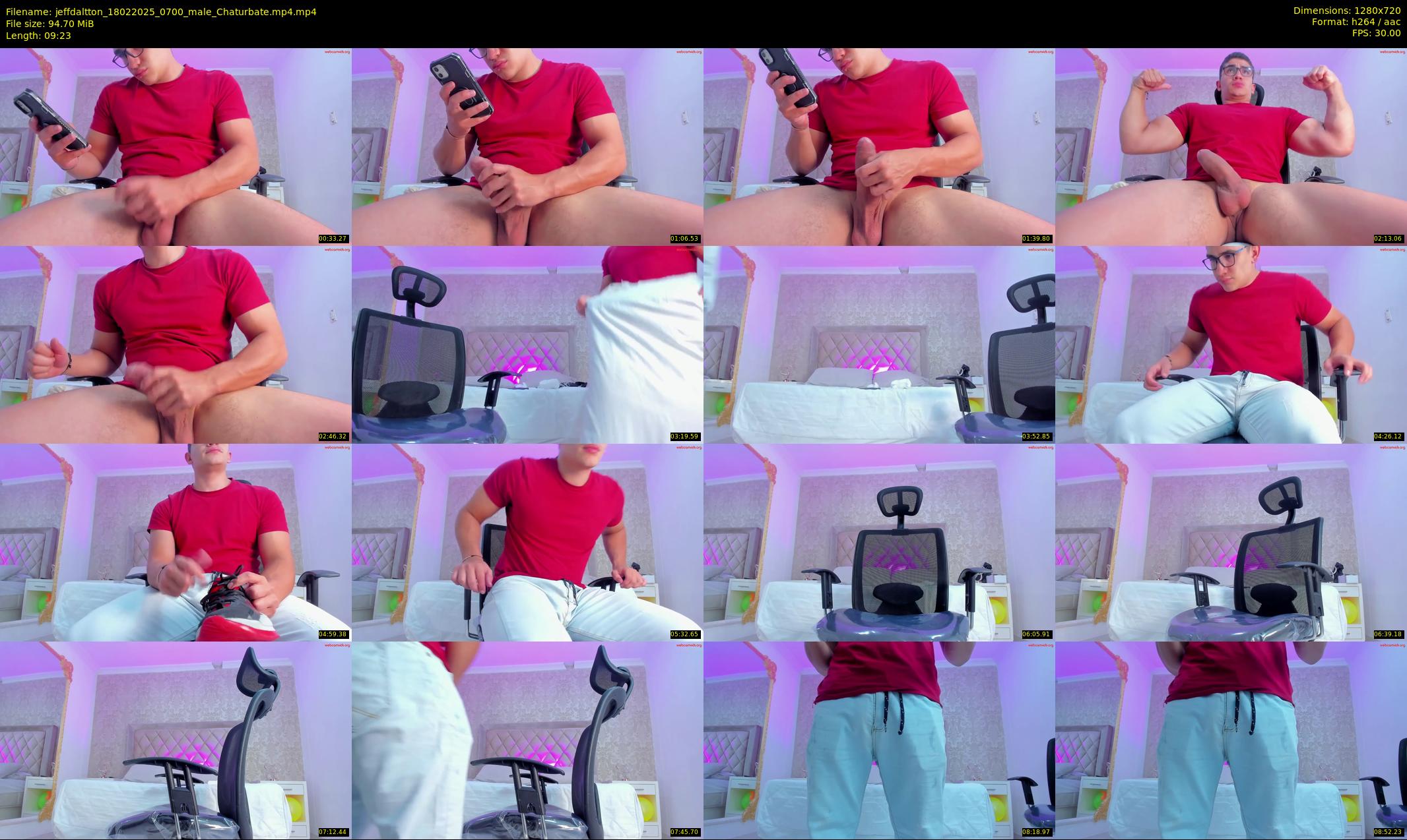 jeffdaltton — 10 minute Chaturbate male cam show recording, 720p, Feb 18, 2025
