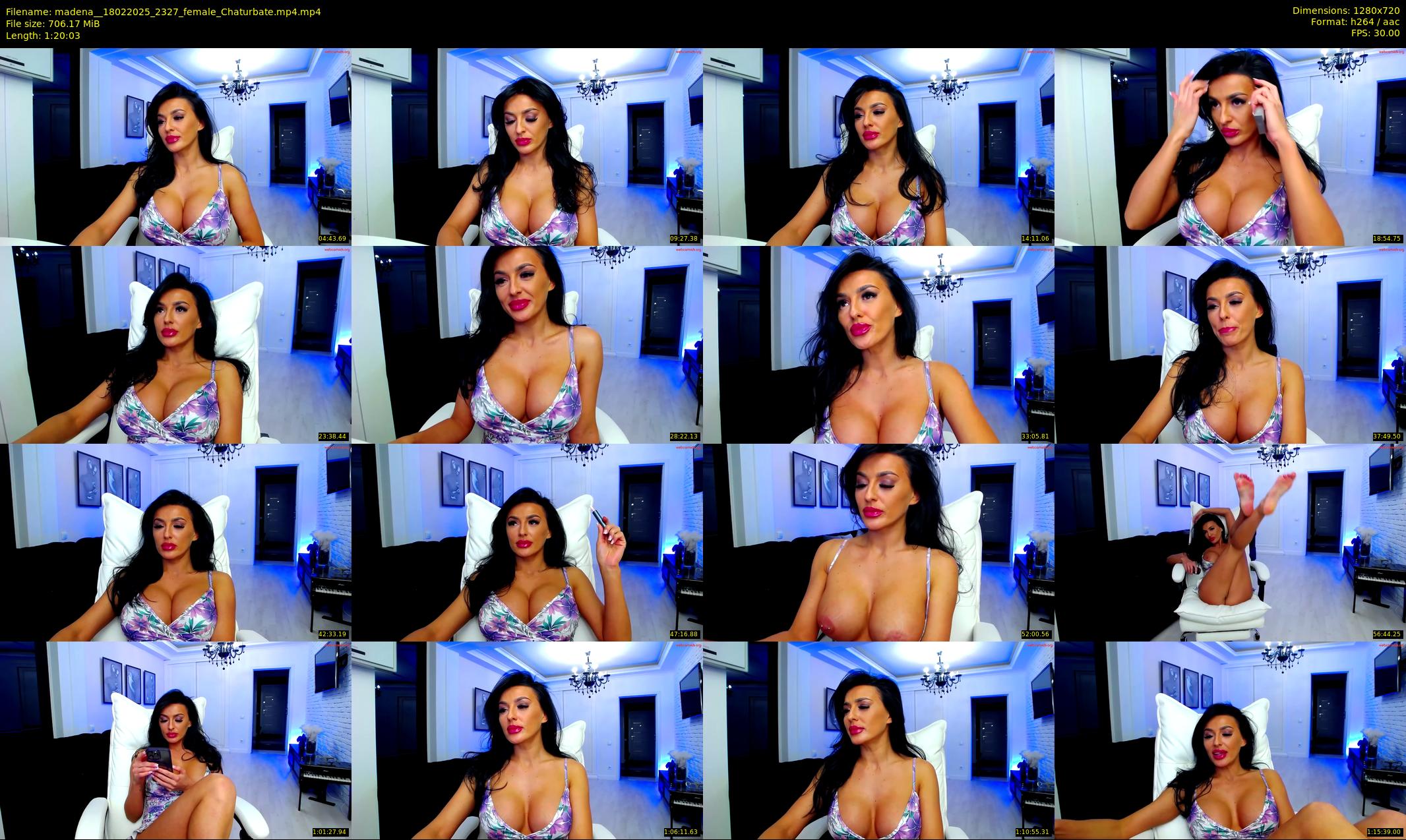 madena_ — 81 minute Chaturbate female cam show recording, 720p, Feb 18, 2025