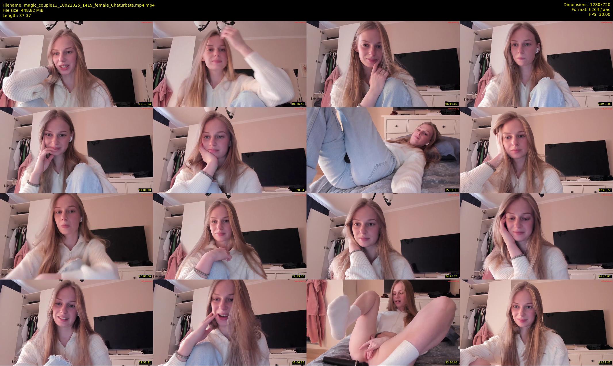 magic_couple13 — 38 minute Chaturbate couple cam show recording, 720p, Feb 18, 2025