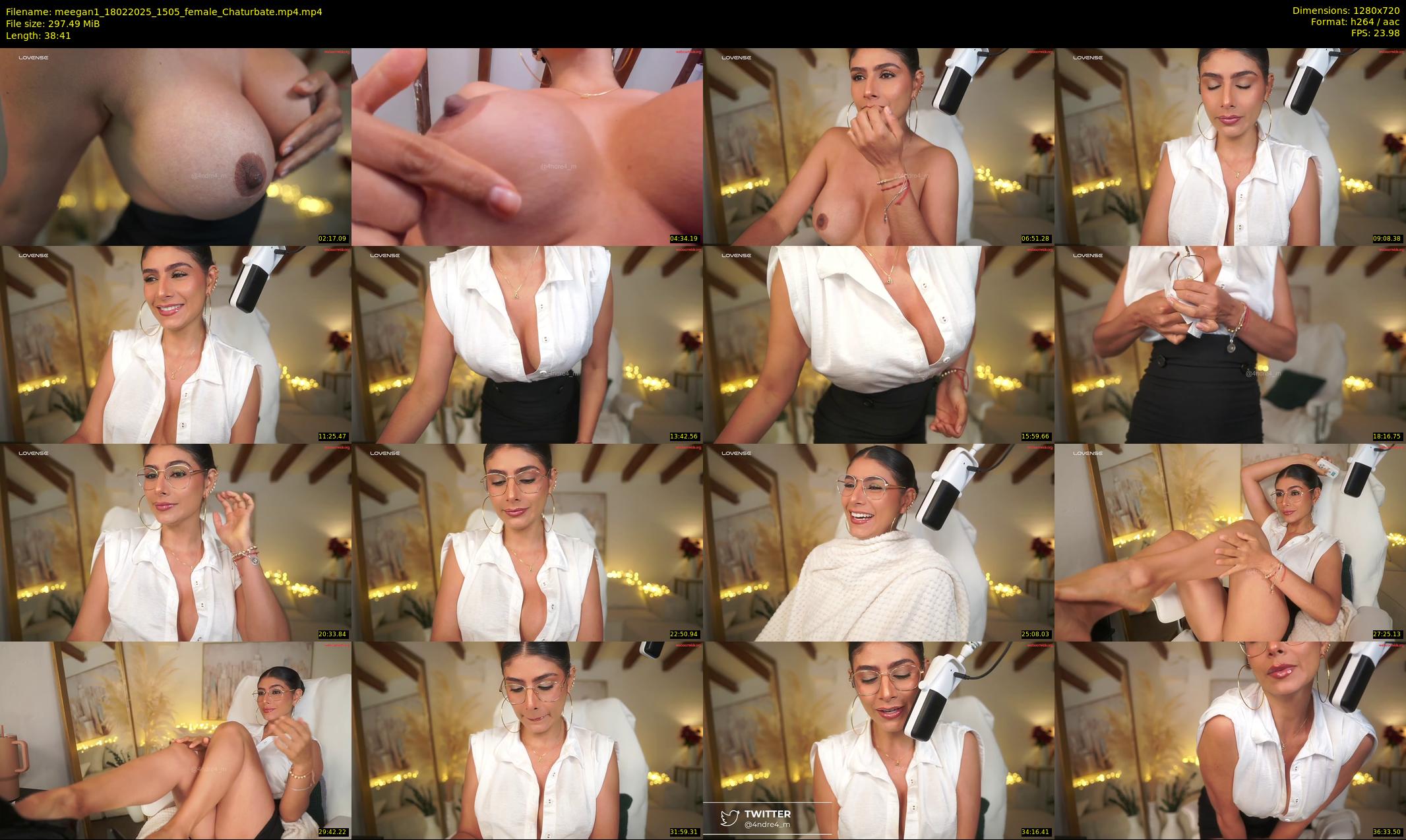 meegan1 — 39 minute Chaturbate female cam show recording, 720p, Feb 18, 2025
