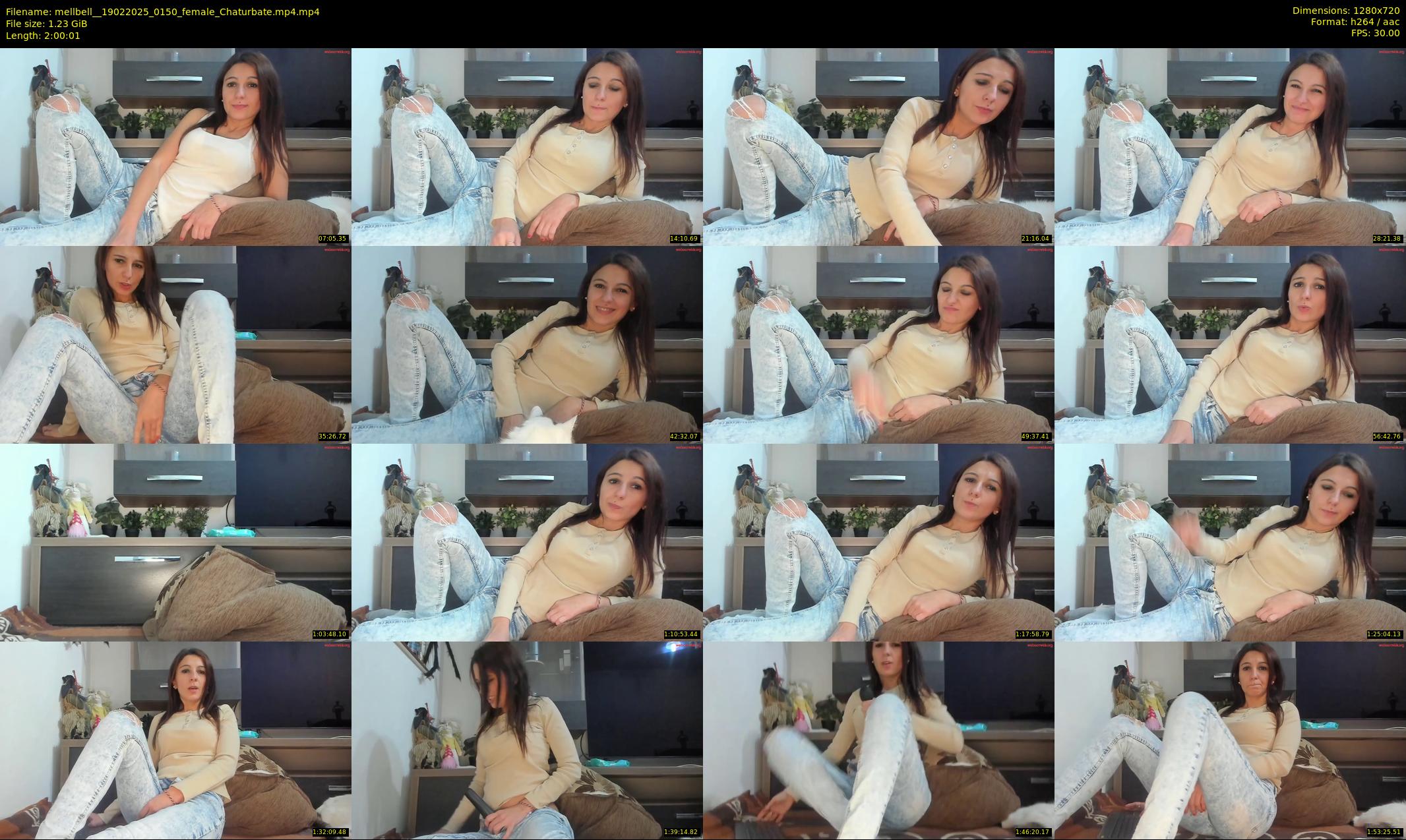 mellbell_ — 121 minute Chaturbate female cam show recording, 720p, Feb 19, 2025