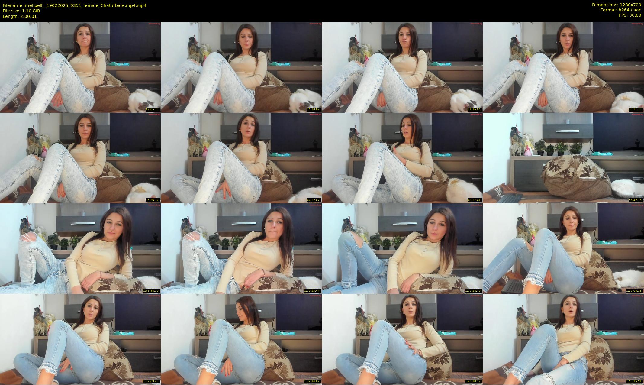 mellbell_ — 121 minute Chaturbate female cam show recording, 720p, Feb 19, 2025