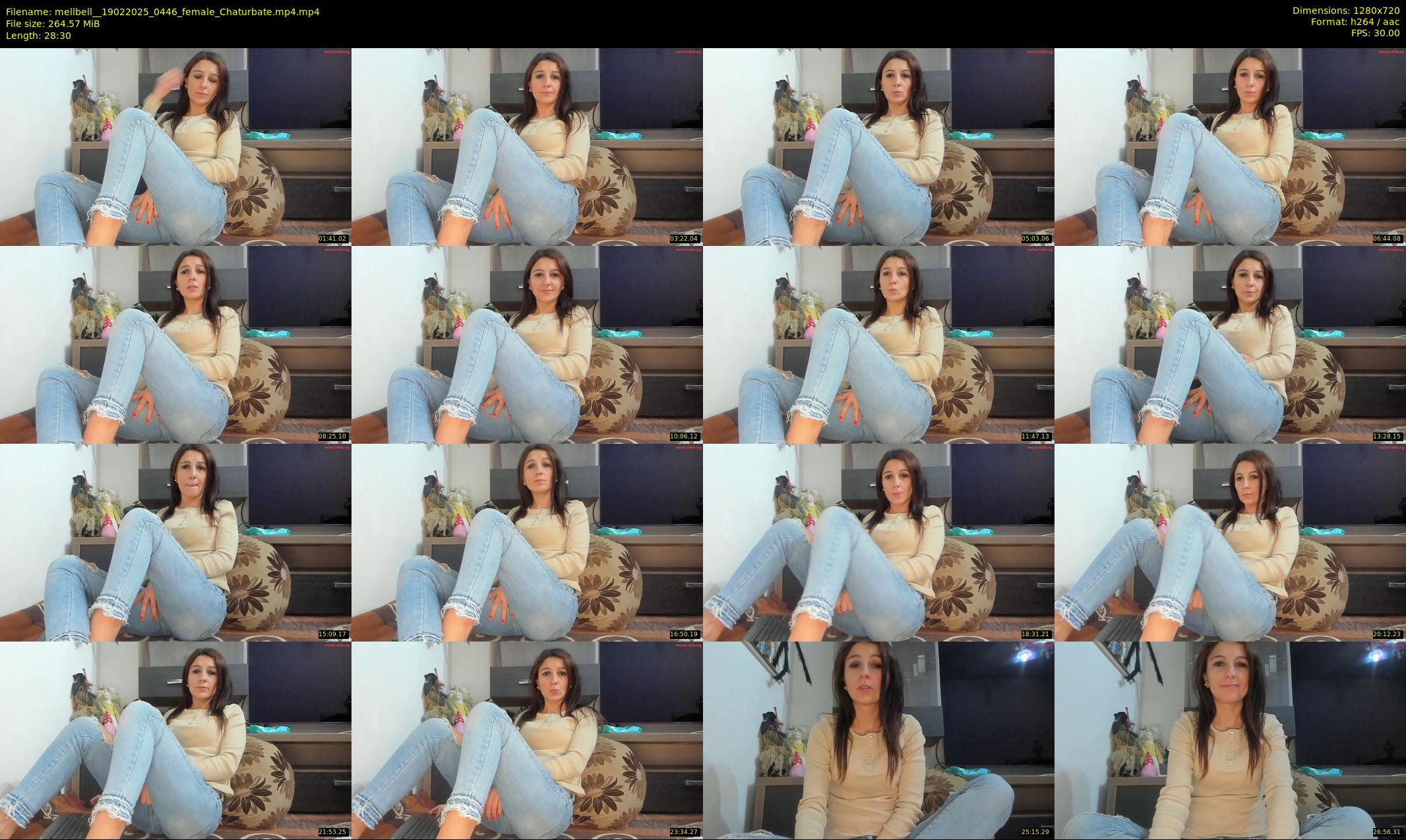 mellbell_ — 29 minute Chaturbate female cam show recording, 720p, Feb 19, 2025