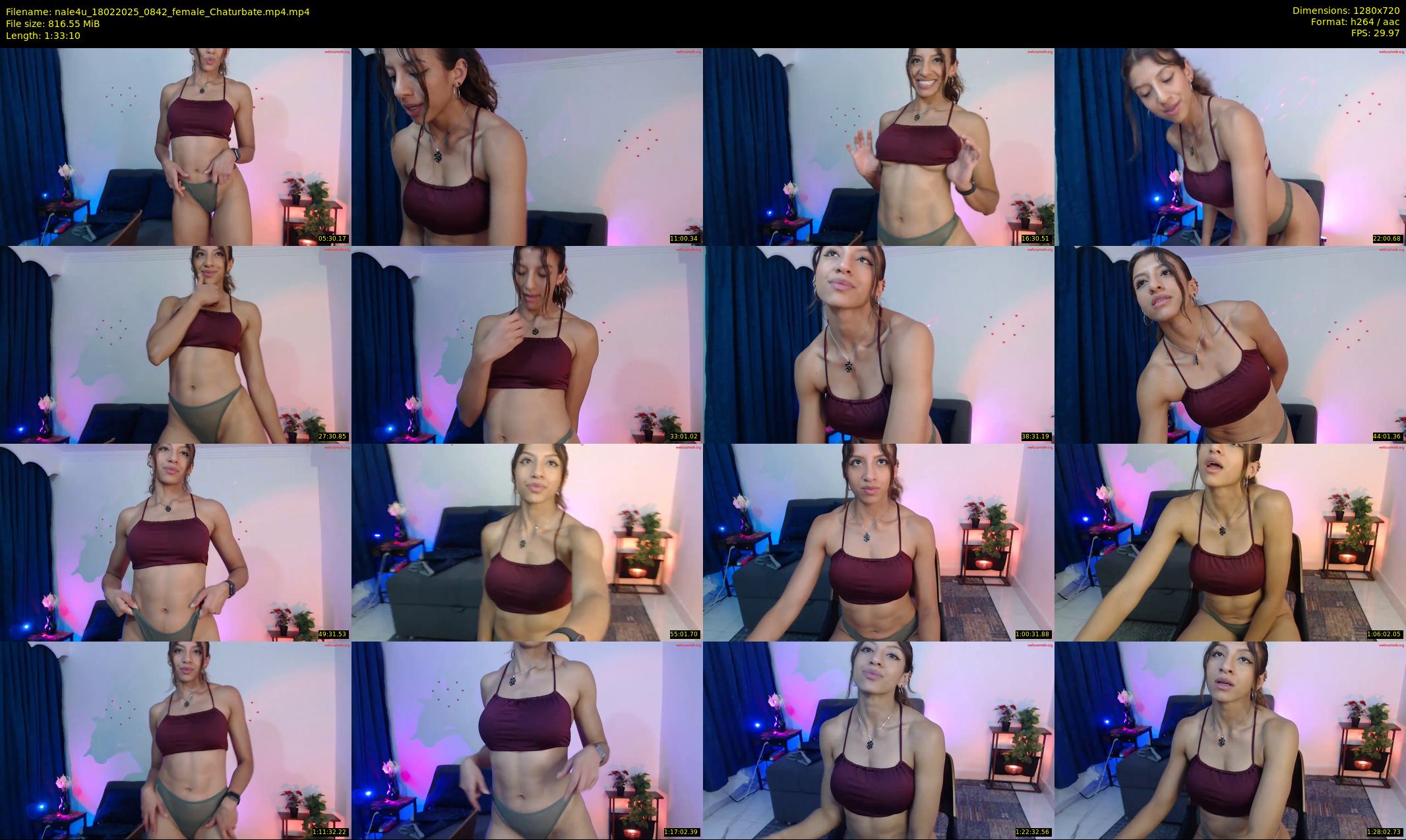 nale4u — 94 minute Chaturbate female cam show recording, 720p, Feb 18, 2025