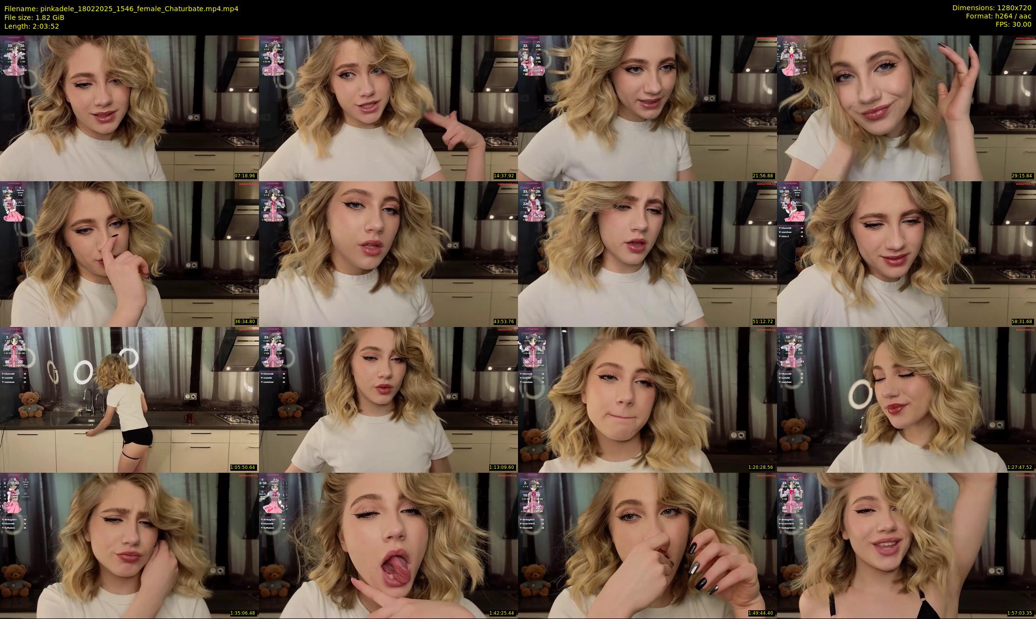 pinkadele — 124 minute Chaturbate female cam show recording, 720p, Feb 18, 2025