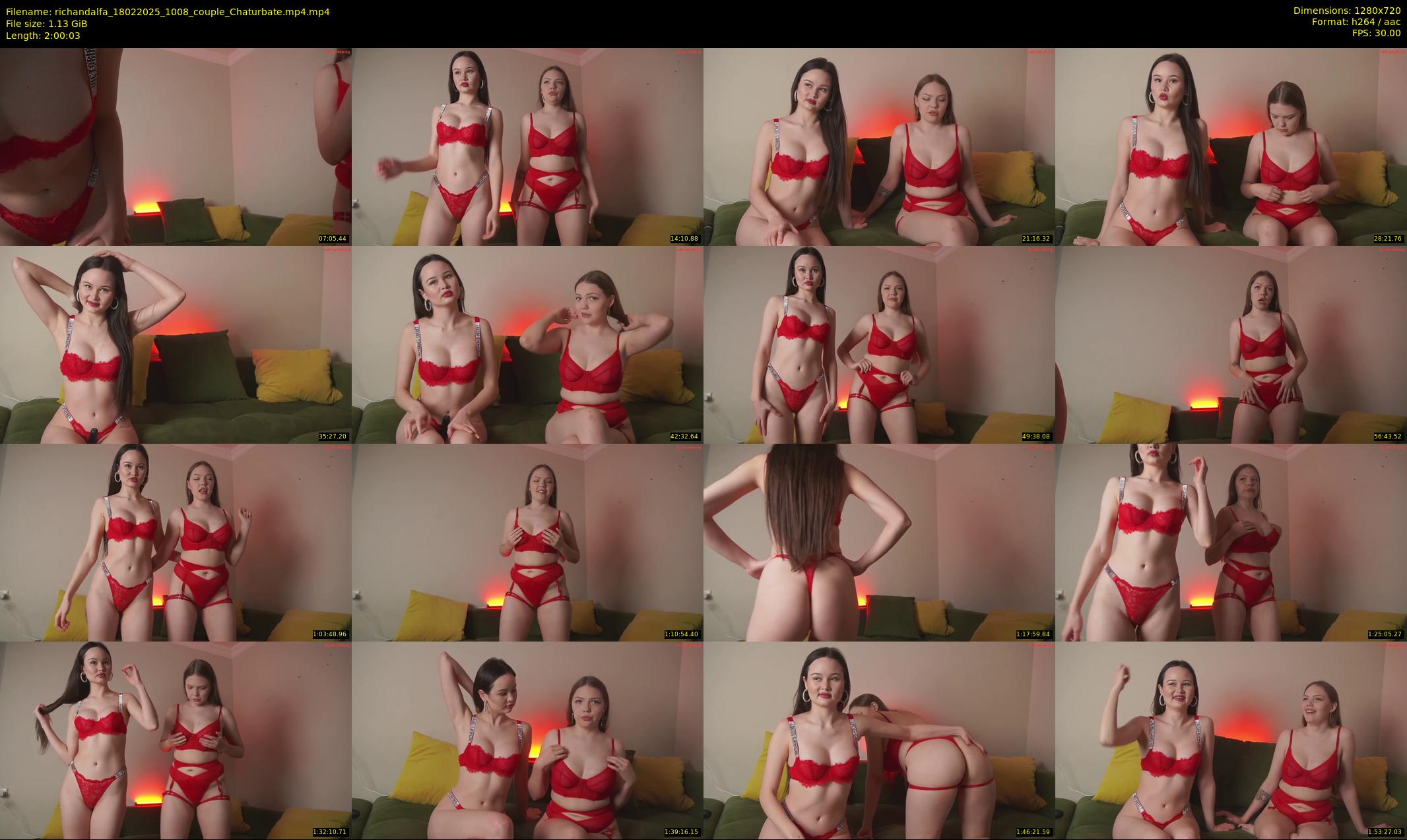 richandalfa — 121 minute Chaturbate couple cam show recording, 720p, Feb 18, 2025