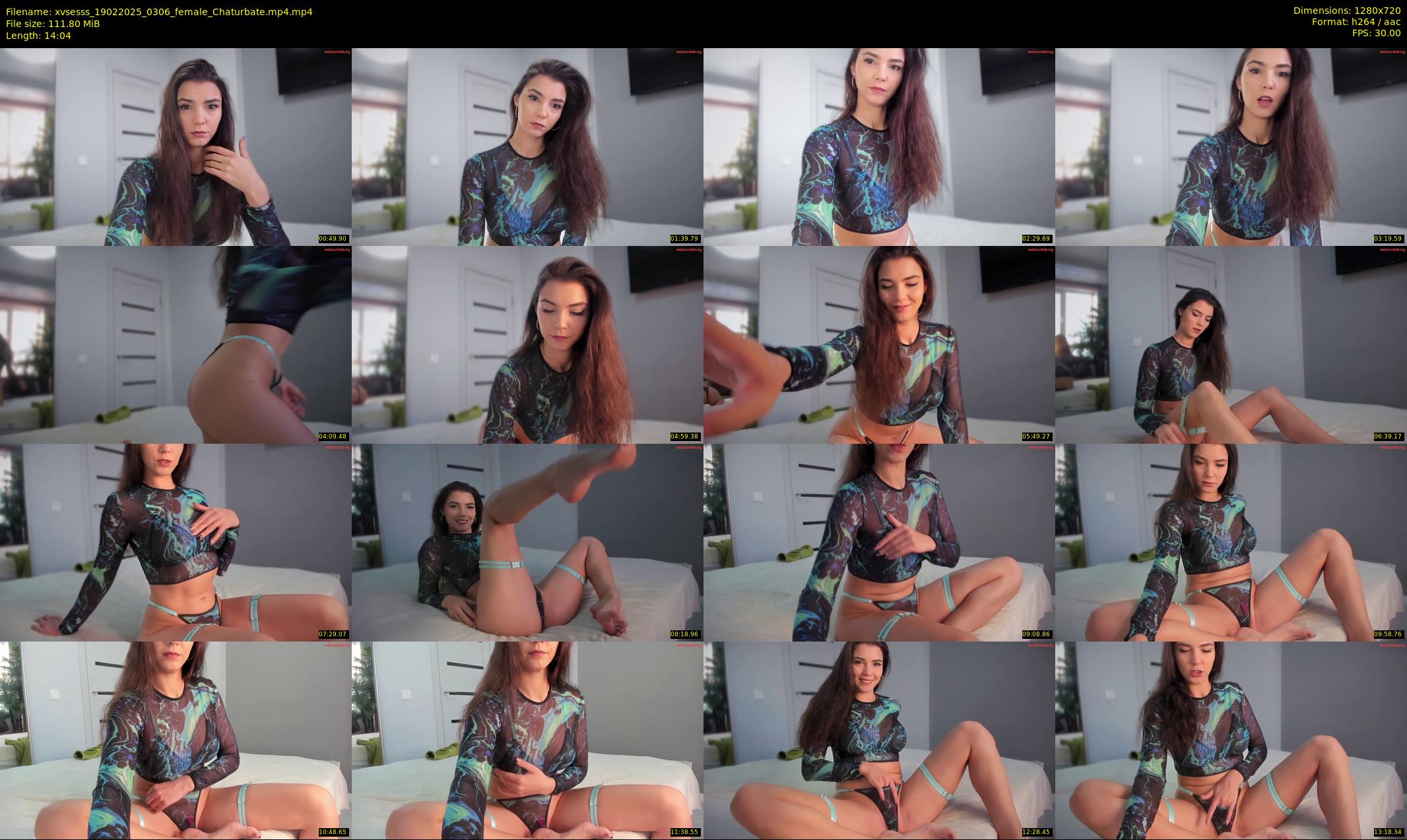 xvsesss — 15 minute Chaturbate female cam show recording, 720p, Feb 19, 2025