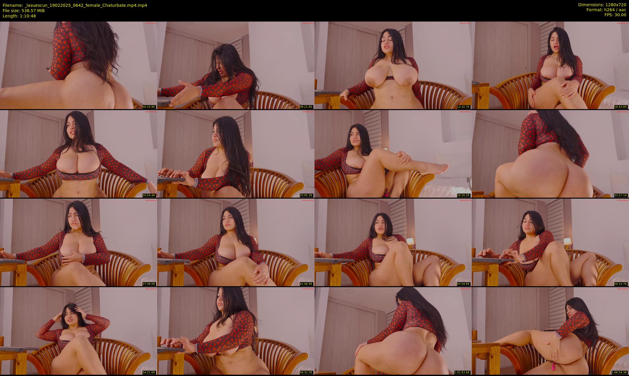 _lasuescun — 71 minute Chaturbate female cam show recording, 720p, Feb 19, 2025