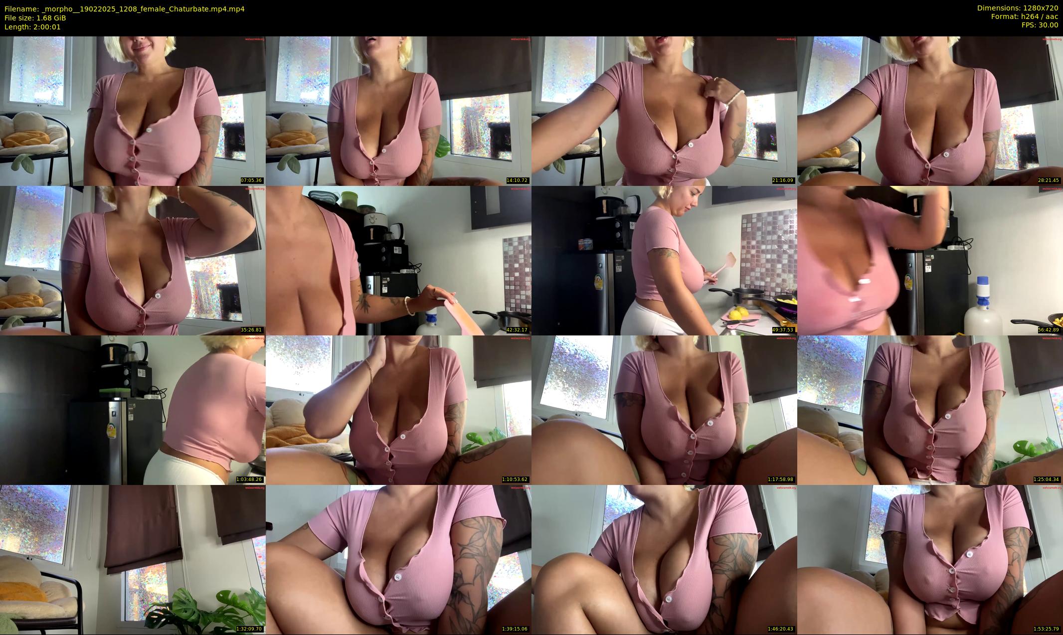 _morpho_ — 121 minute Chaturbate female cam show recording, 720p, Feb 19, 2025