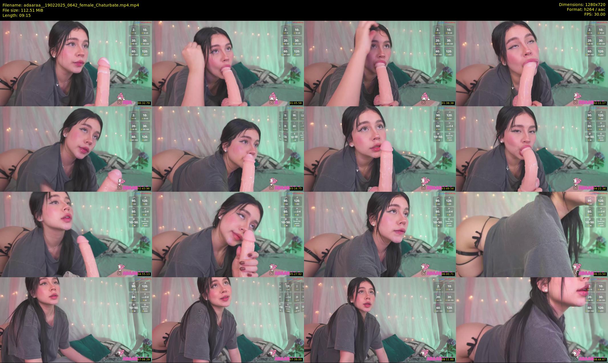 adaaraa_ — 10 minute Chaturbate female cam show recording, 720p, Feb 19, 2025