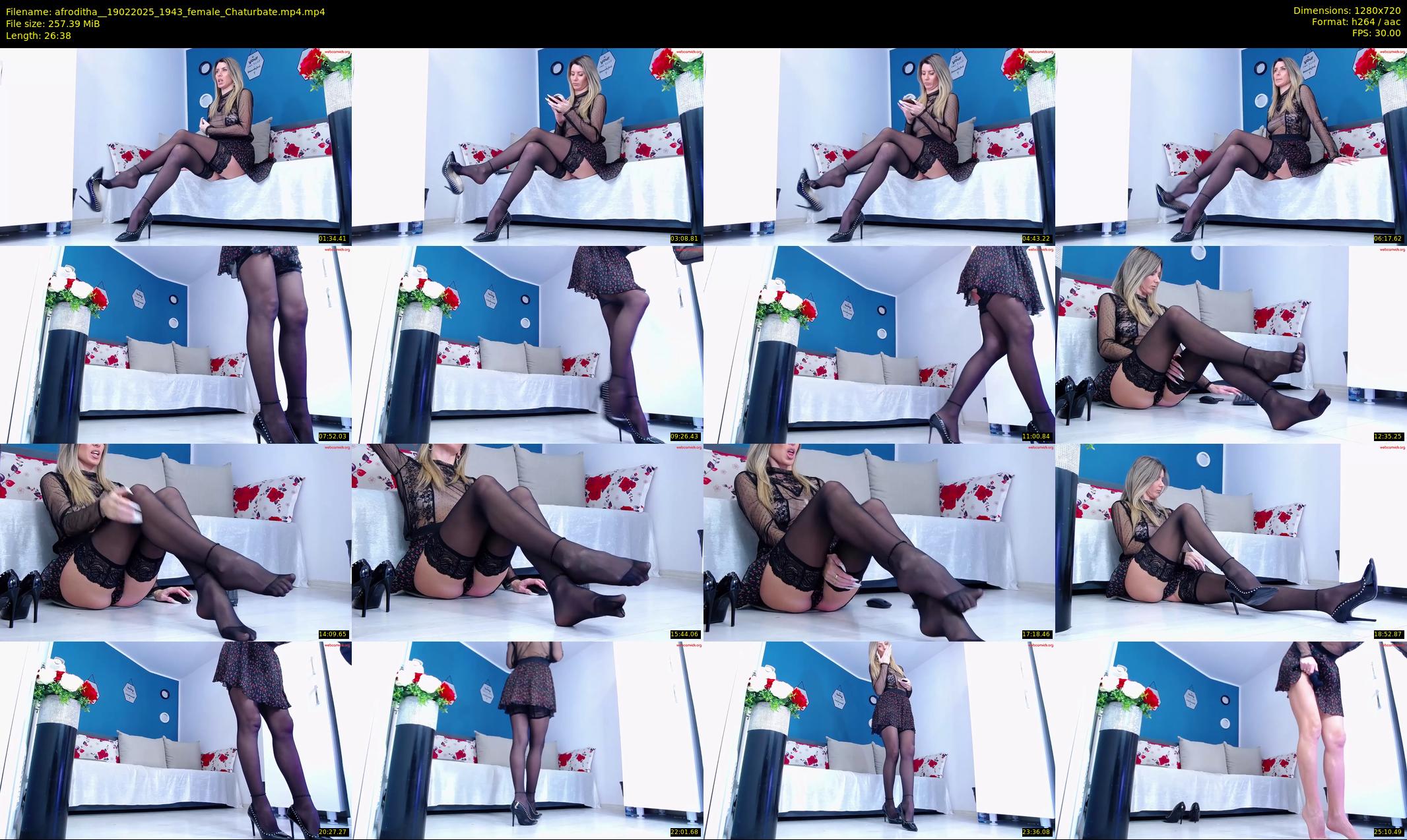 afroditha_ — 27 minute Chaturbate female cam show recording, 720p, Feb 19, 2025