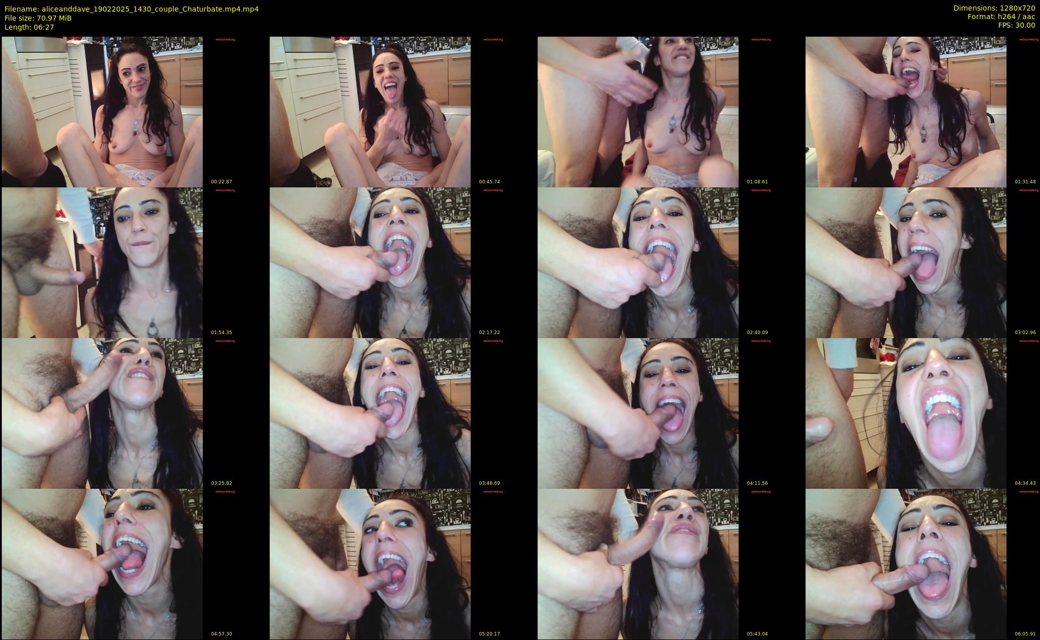 aliceanddave — 7 minute Chaturbate couple cam show recording, 720p, Feb 19, 2025