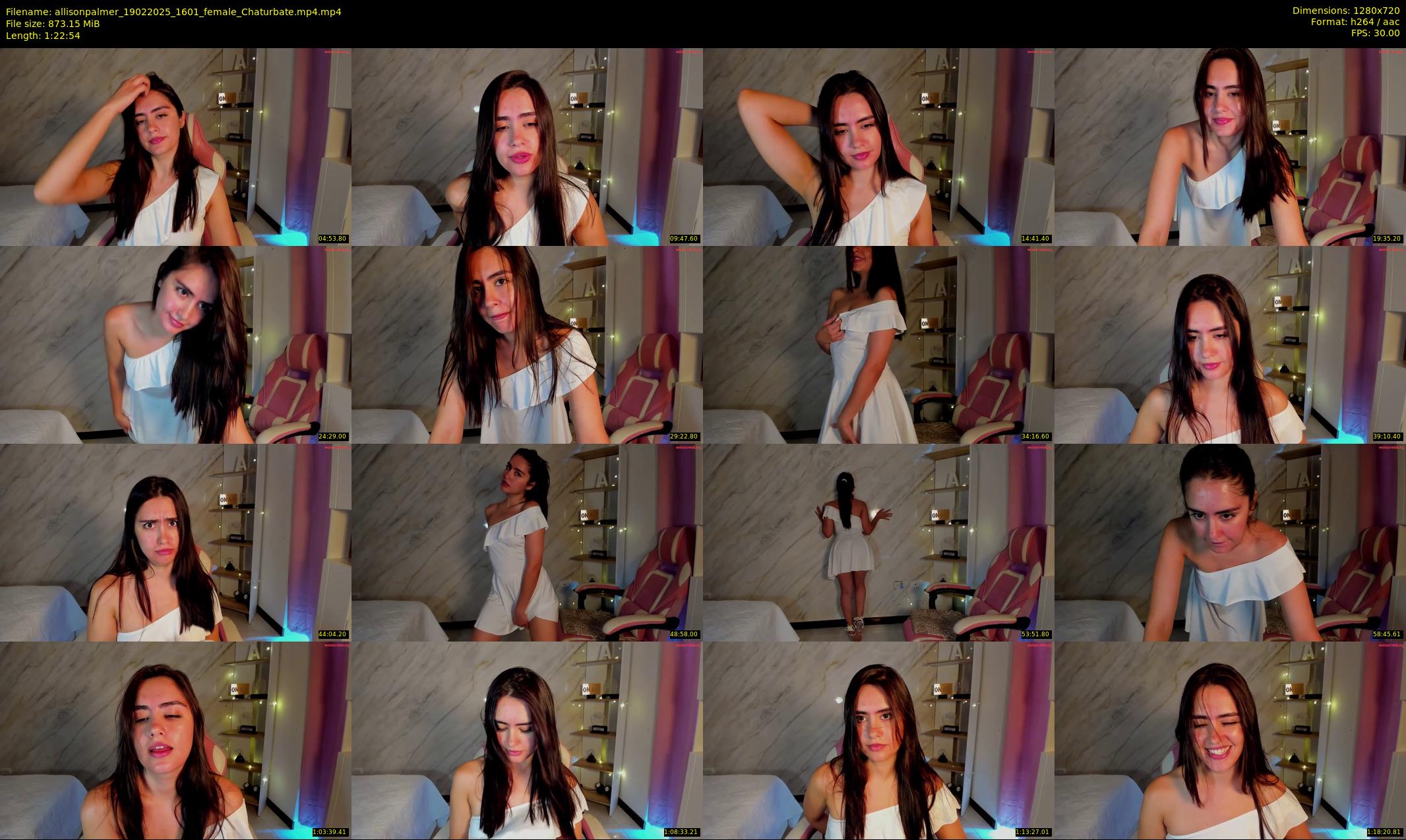 allisonpalmer — 83 minute Chaturbate female cam show recording, 720p, Feb 19, 2025