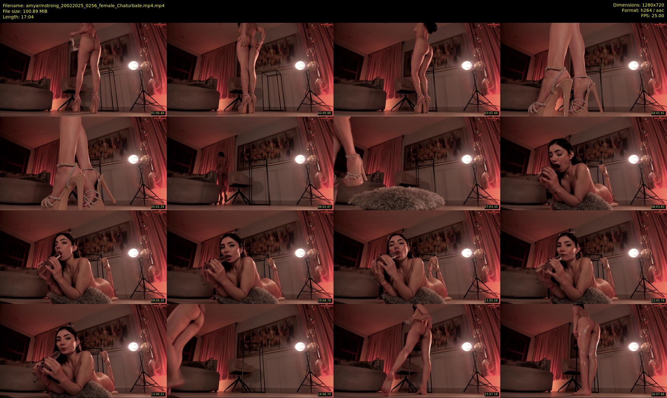 amyarmstrong — 18 minute Chaturbate female cam show recording, 720p, Feb 20, 2025
