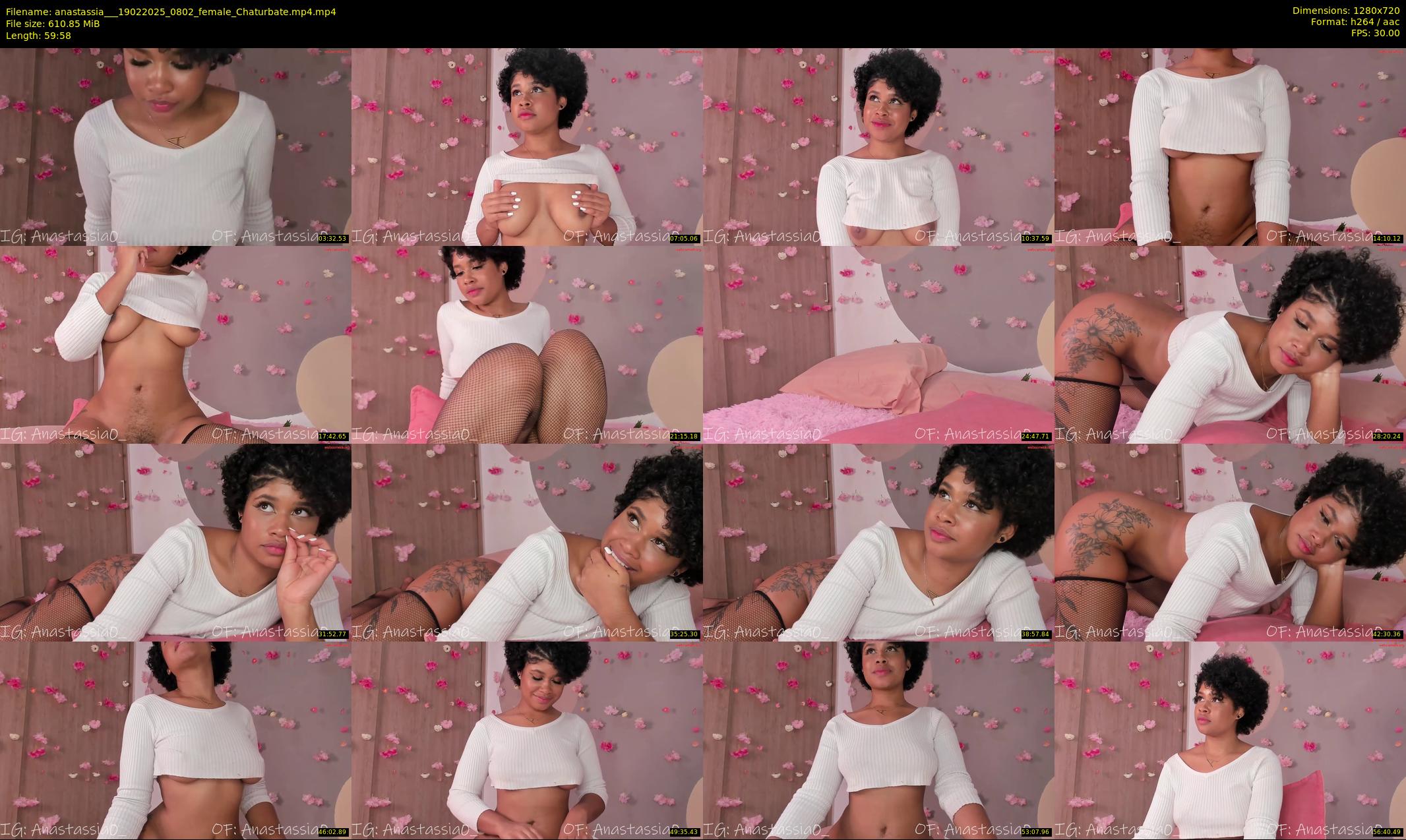 anastassia__ — 60 minute Chaturbate female cam show recording, 720p, Feb 19, 2025