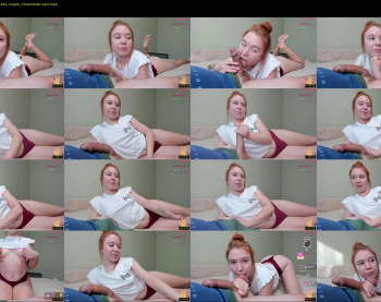 anikagfrank — 43 minute Chaturbate couple cam show recording, 720p, Feb 19, 2025