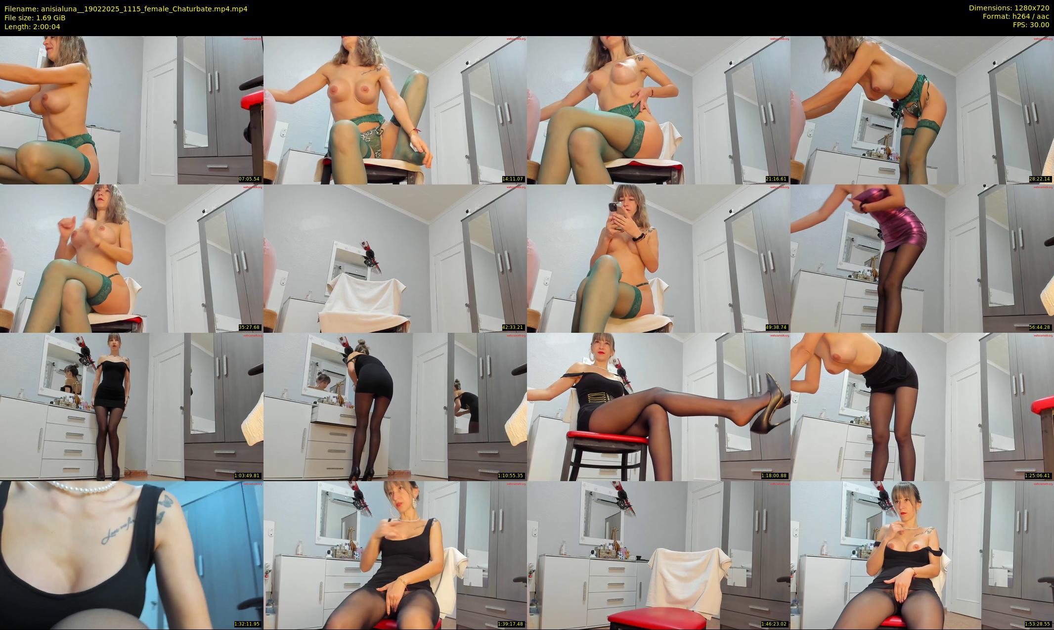 anisialuna_ — 121 minute Chaturbate female cam show recording, 720p, Feb 19, 2025