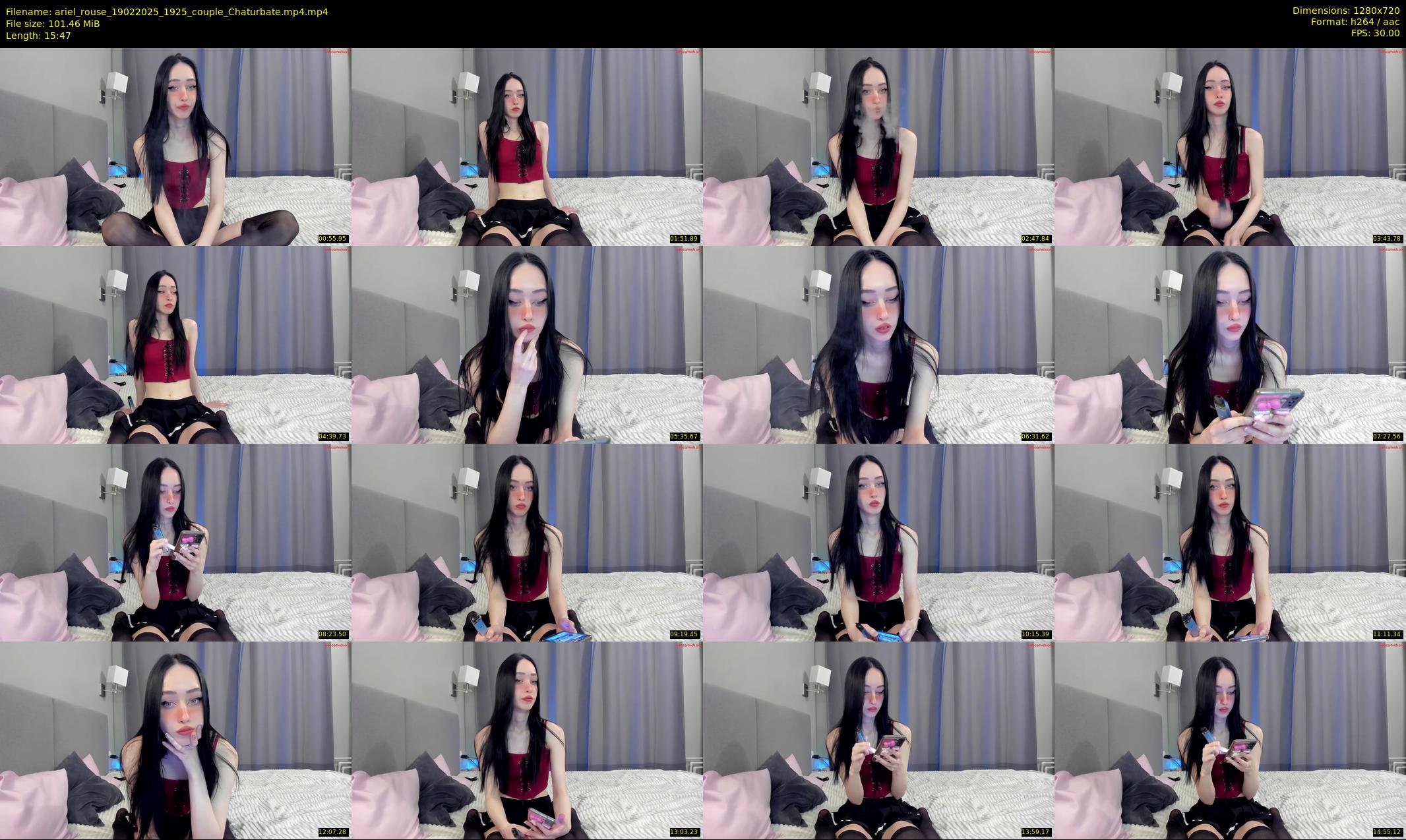 ariel_rouse — 16 minute Chaturbate female cam show recording, 720p, Feb 19, 2025
