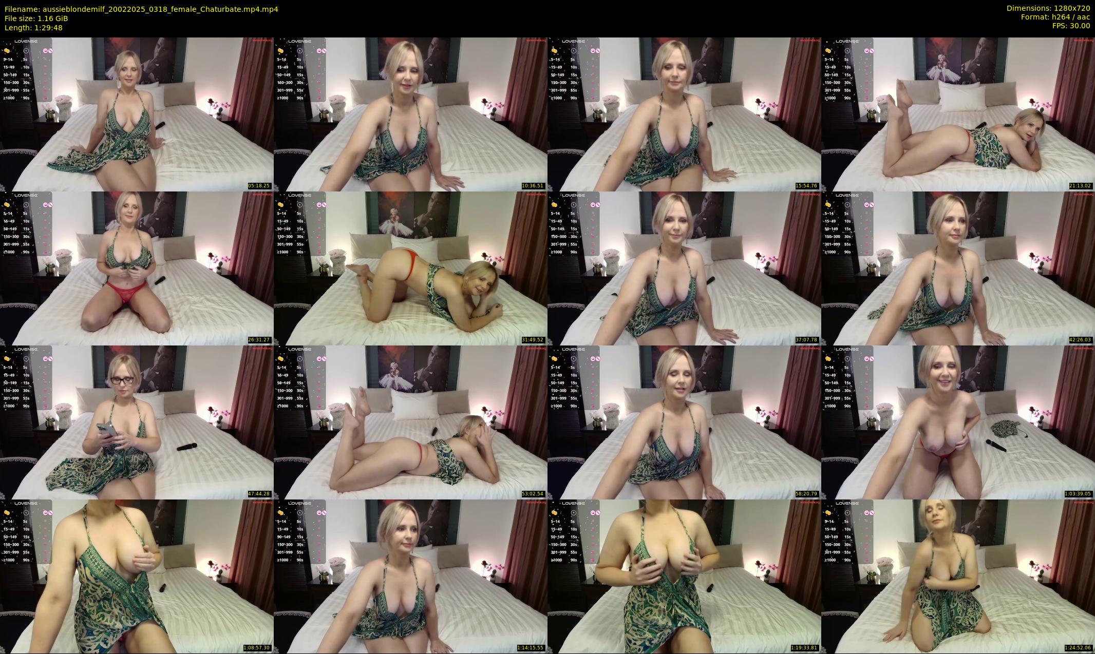 aussieblondemilf — 90 minute Chaturbate female cam show recording, 720p, Feb 20, 2025