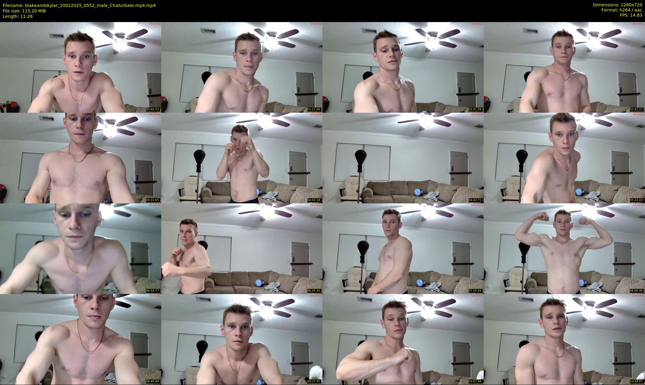blakeandskylar — 12 minute Chaturbate couple cam show recording, 720p, Feb 20, 2025