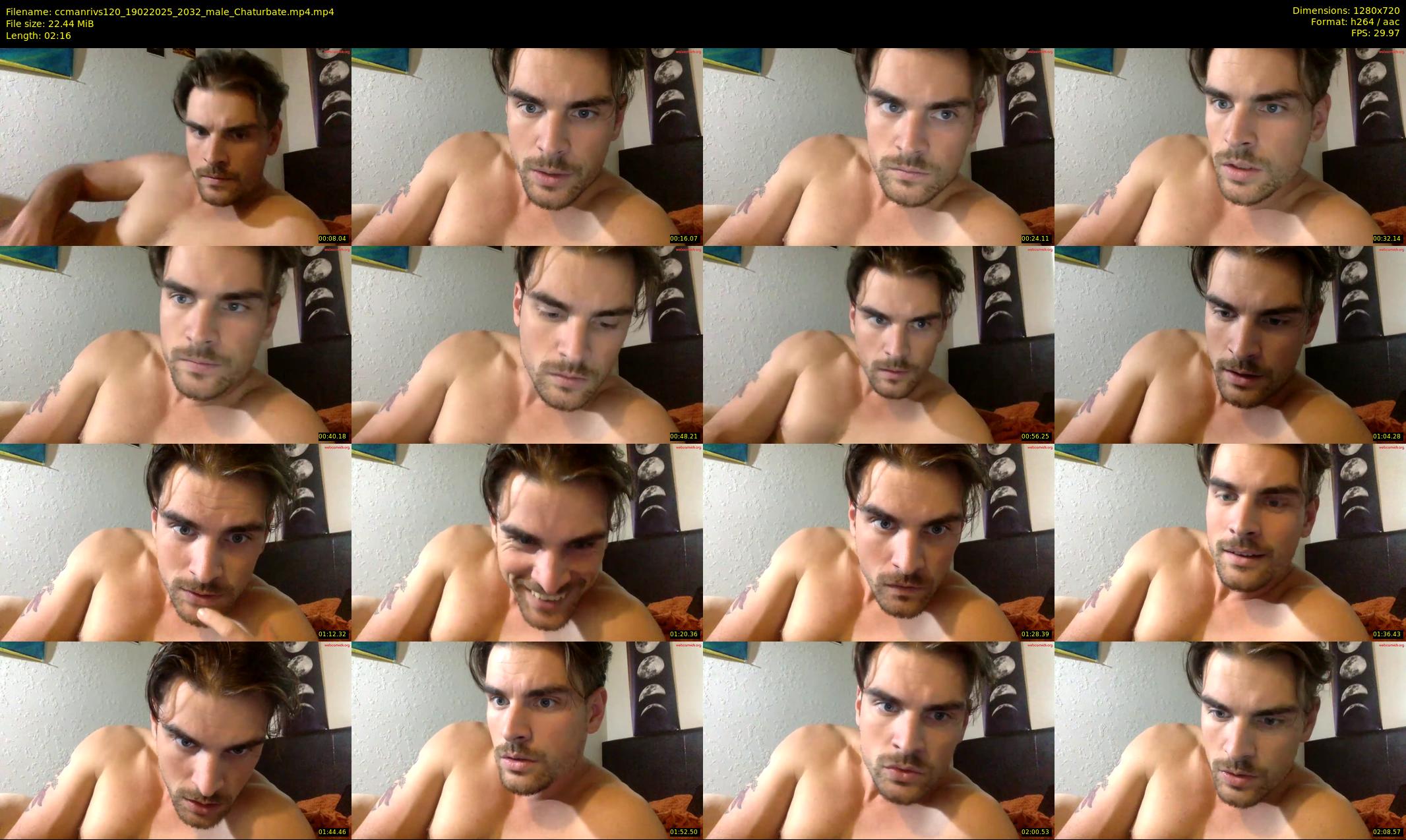 ccmanrivs120 — 3 minute Chaturbate male cam show recording, 720p, Feb 19, 2025