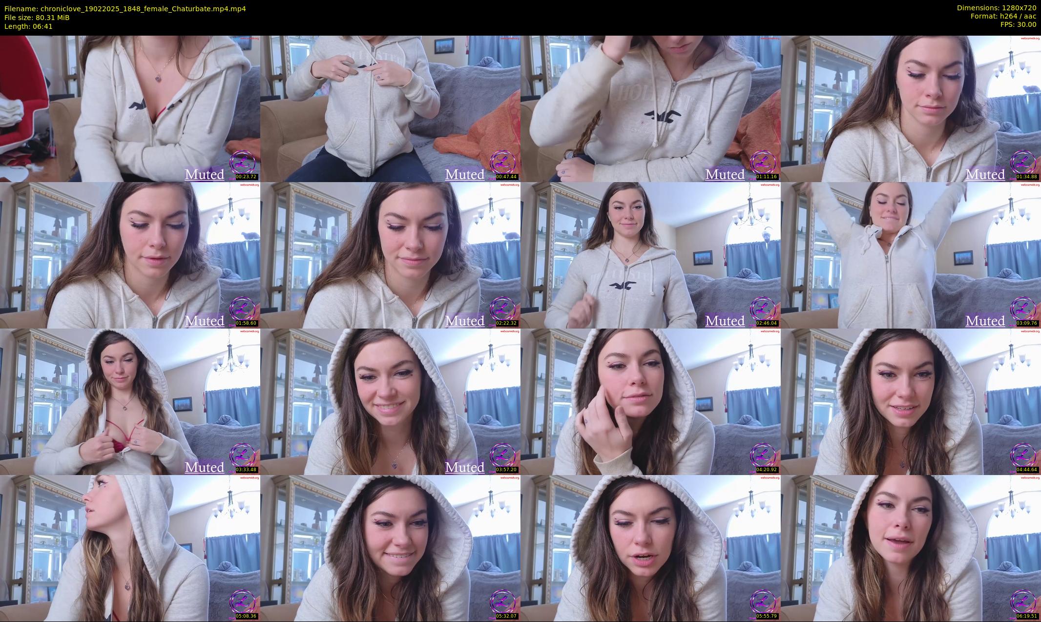 chroniclove — 7 minute Chaturbate female cam show recording, 720p, Feb 19, 2025