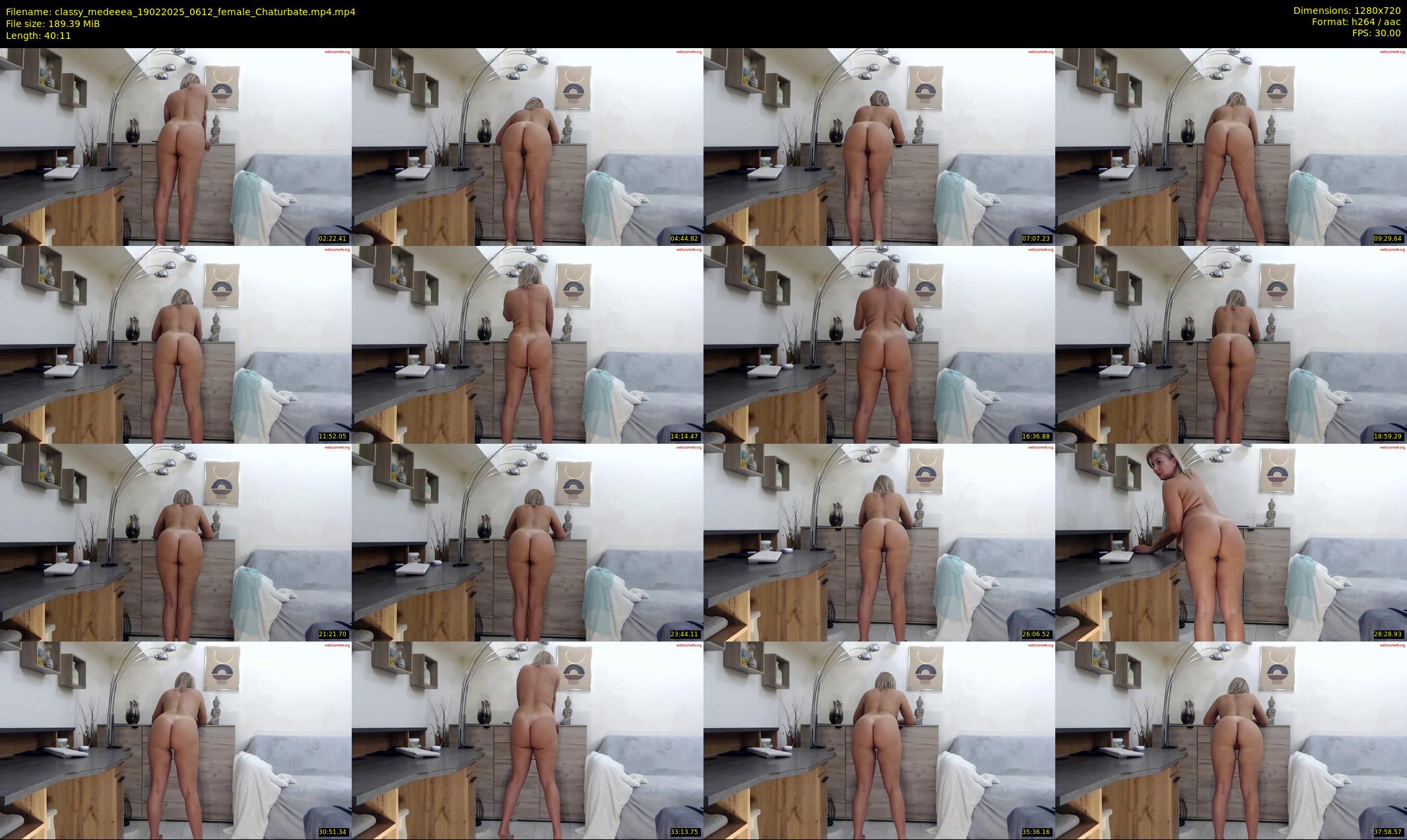 classy_medeeea — 41 minute Chaturbate female cam show recording, 720p, Feb 19, 2025