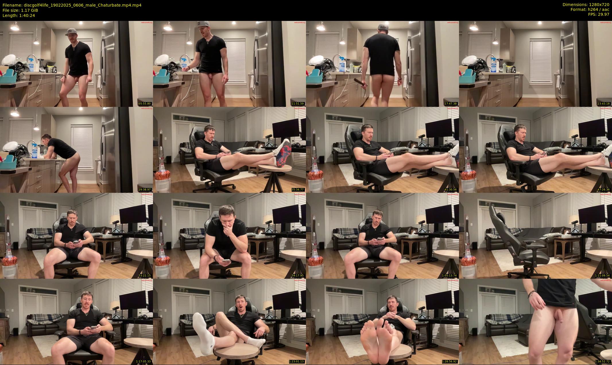 discgolf4life — 101 minute Chaturbate male cam show recording, 720p, Feb 19, 2025