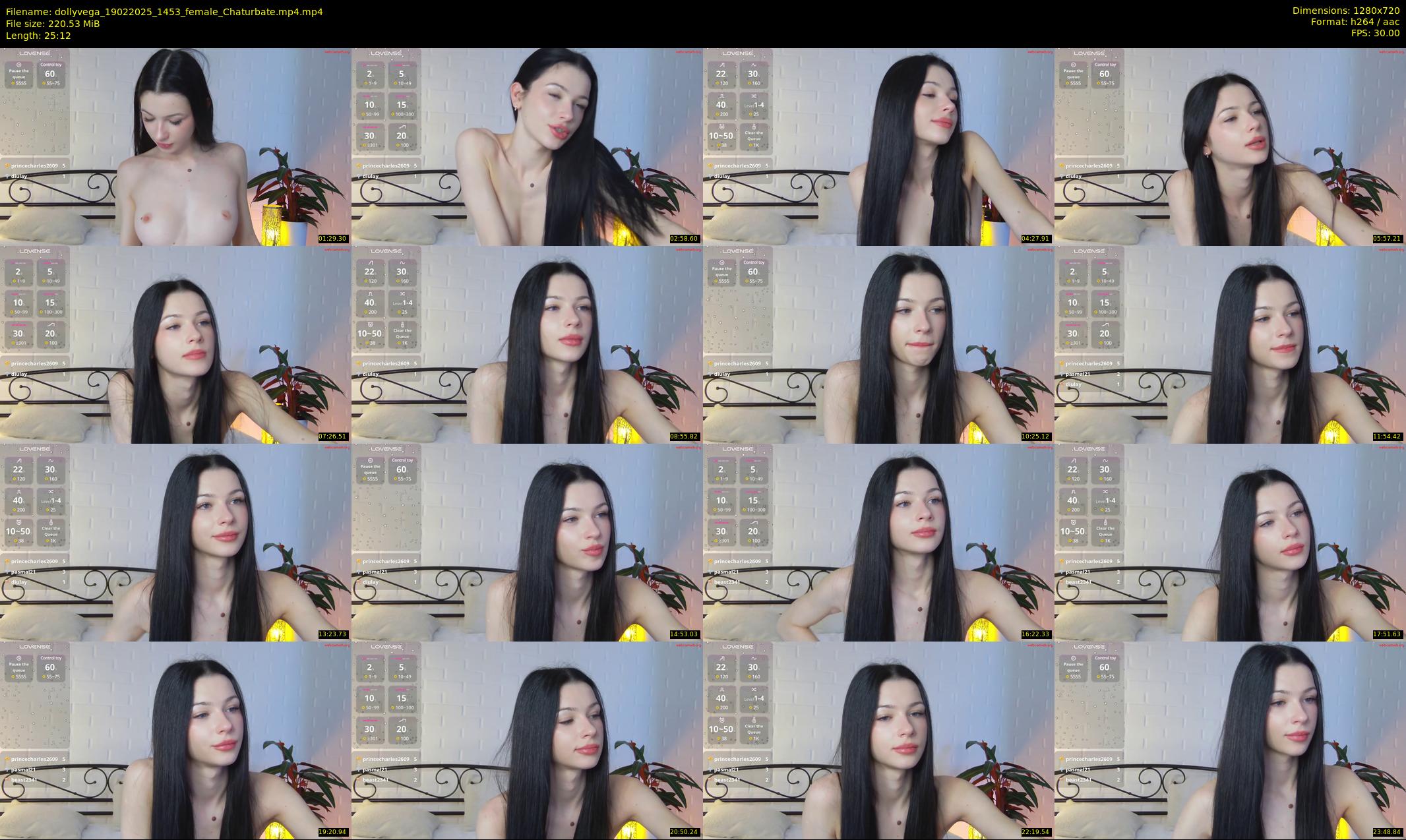 dollyvega — 26 minute Chaturbate female cam show recording, 720p, Feb 19, 2025