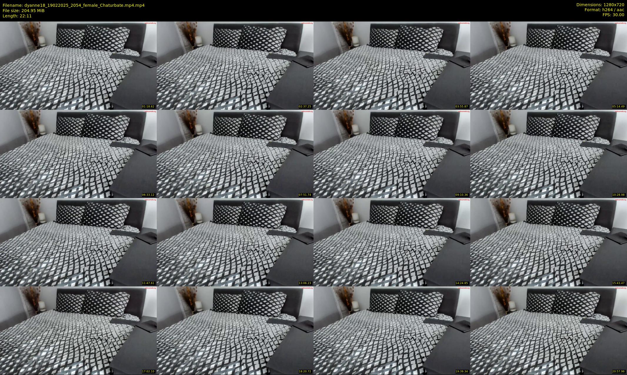 dyanne18 — 23 minute Chaturbate female cam show recording, 720p, Feb 19, 2025
