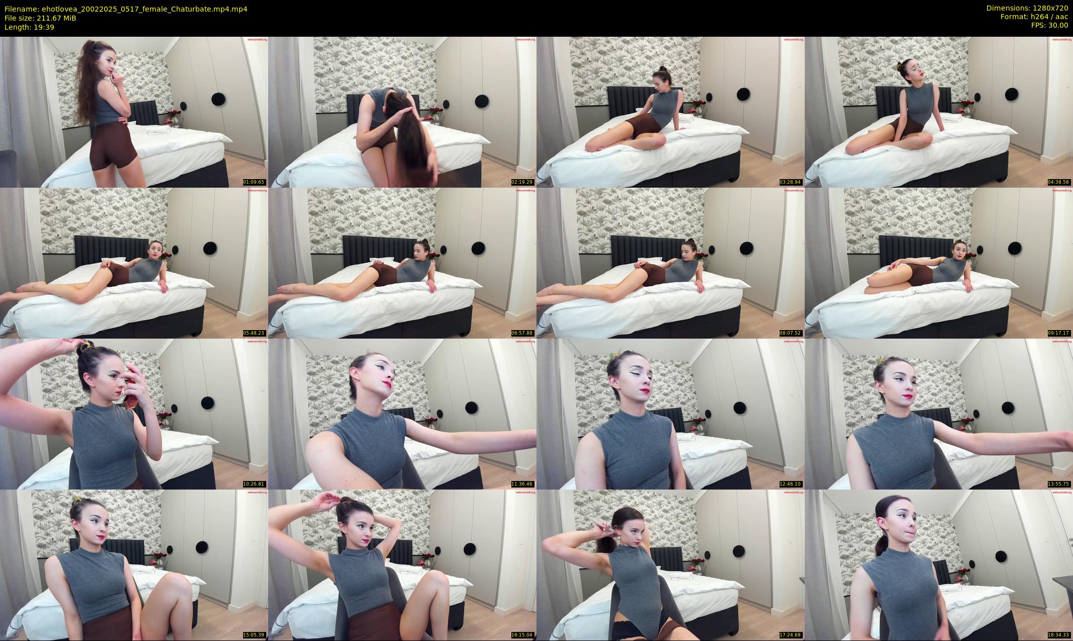 ehotlovea — 20 minute Chaturbate female cam show recording, 720p, Feb 20, 2025