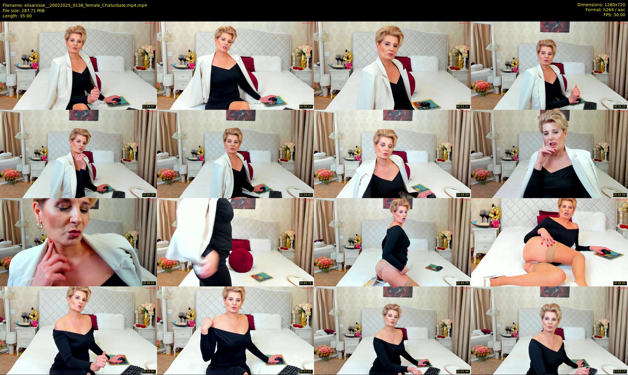 elisarosse_ — 35 minute Chaturbate female cam show recording, 720p, Feb 20, 2025