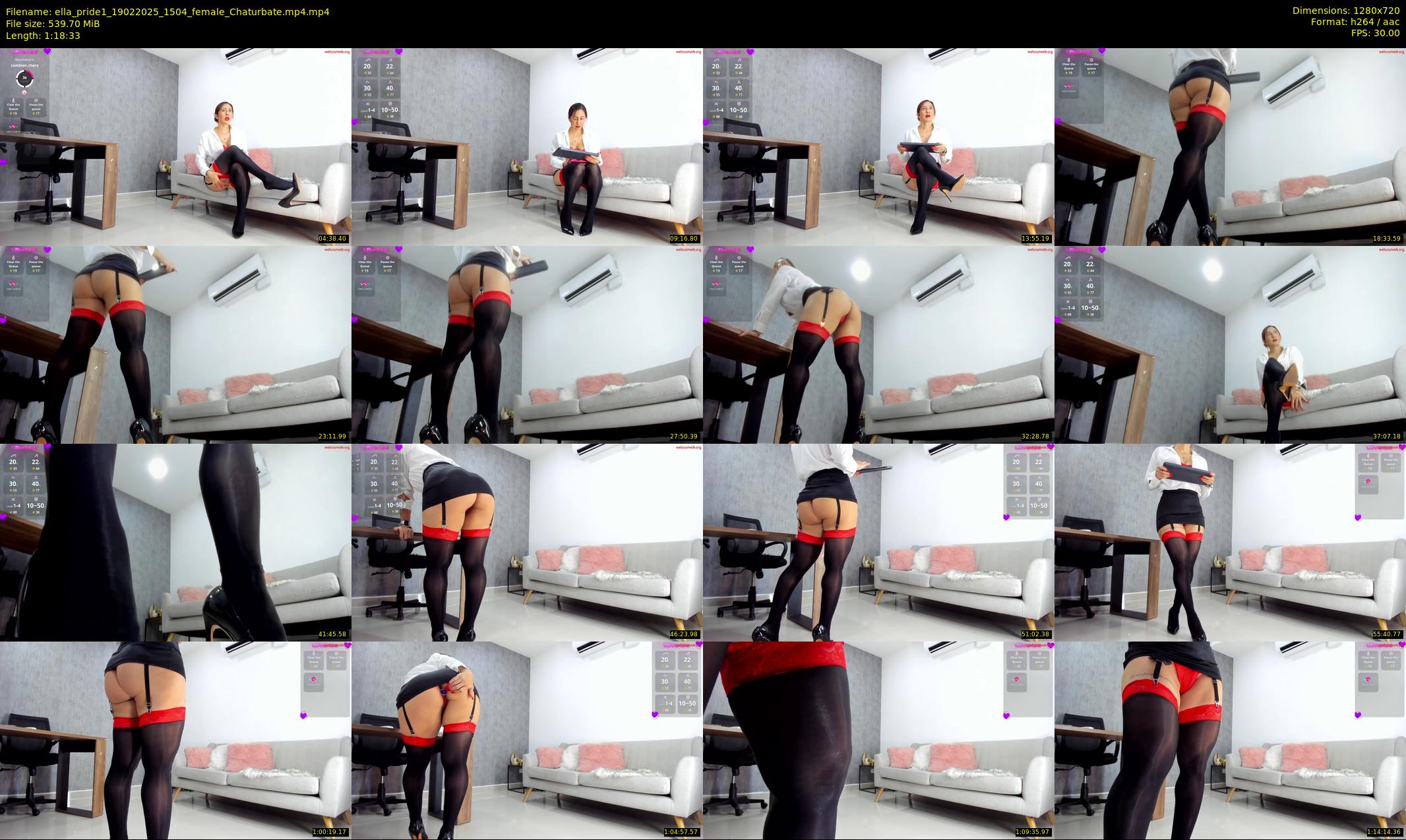 ella_pride1 — 79 minute Chaturbate female cam show recording, 720p, Feb 19, 2025