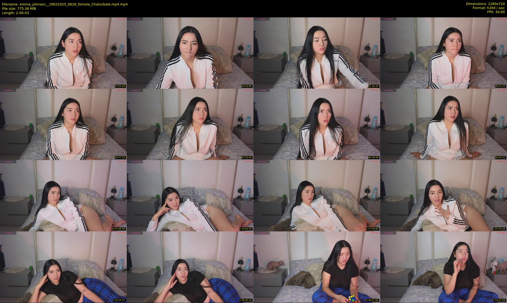 emma_johnson_ — 121 minute Chaturbate female cam show recording, 720p, Feb 19, 2025