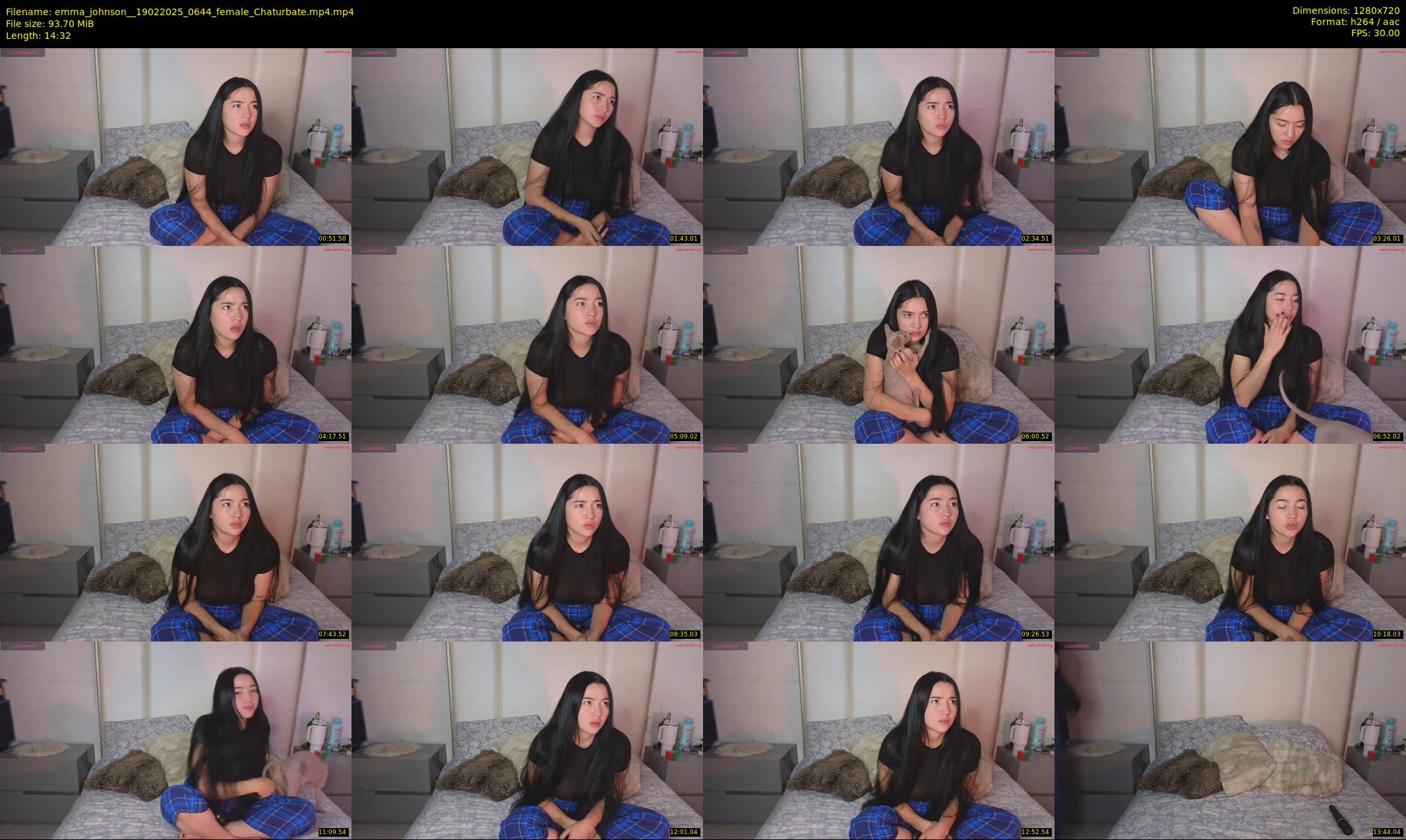emma_johnson_ — 15 minute Chaturbate female cam show recording, 720p, Feb 19, 2025