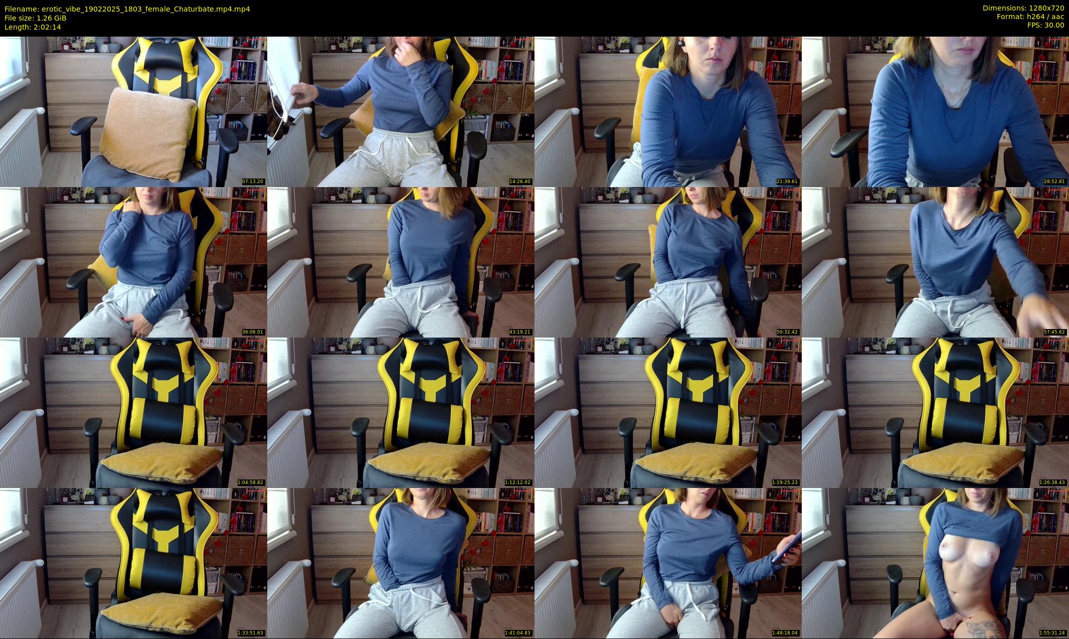 erotic_vibe — 123 minute Chaturbate female cam show recording, 720p, Feb 19, 2025