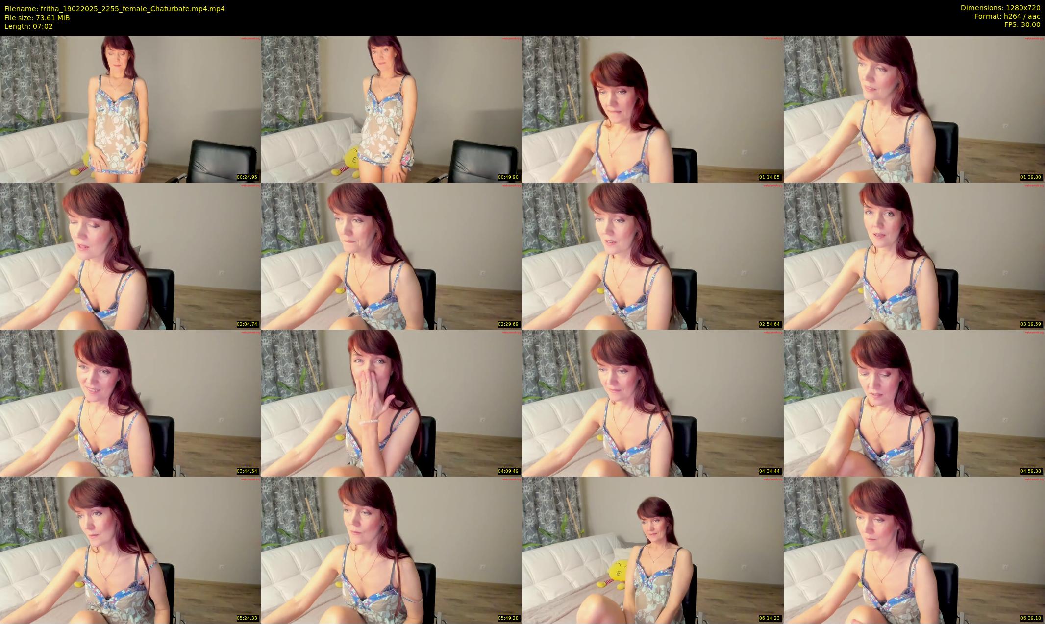 fritha — 8 minute Chaturbate female cam show recording, 720p, Feb 19, 2025