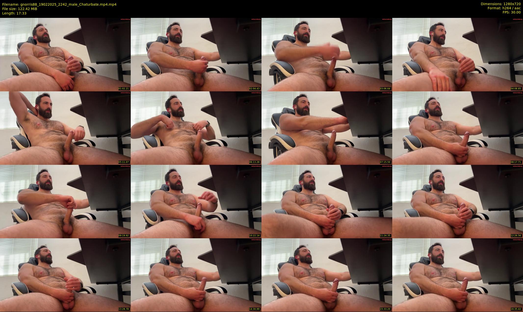 gnorris88 — 18 minute Chaturbate male cam show recording, 720p, Feb 19, 2025
