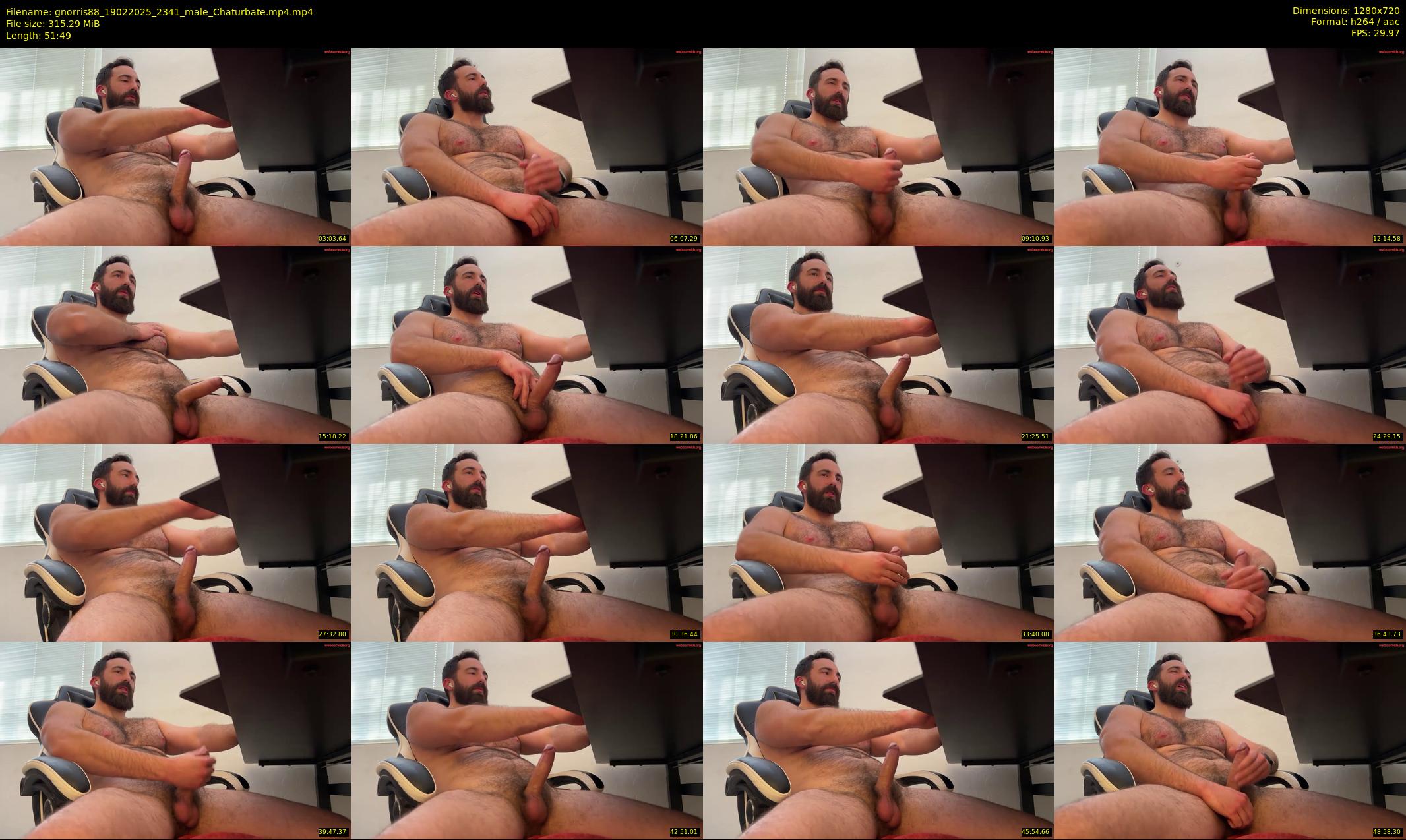 gnorris88 — 52 minute Chaturbate male cam show recording, 720p, Feb 19, 2025